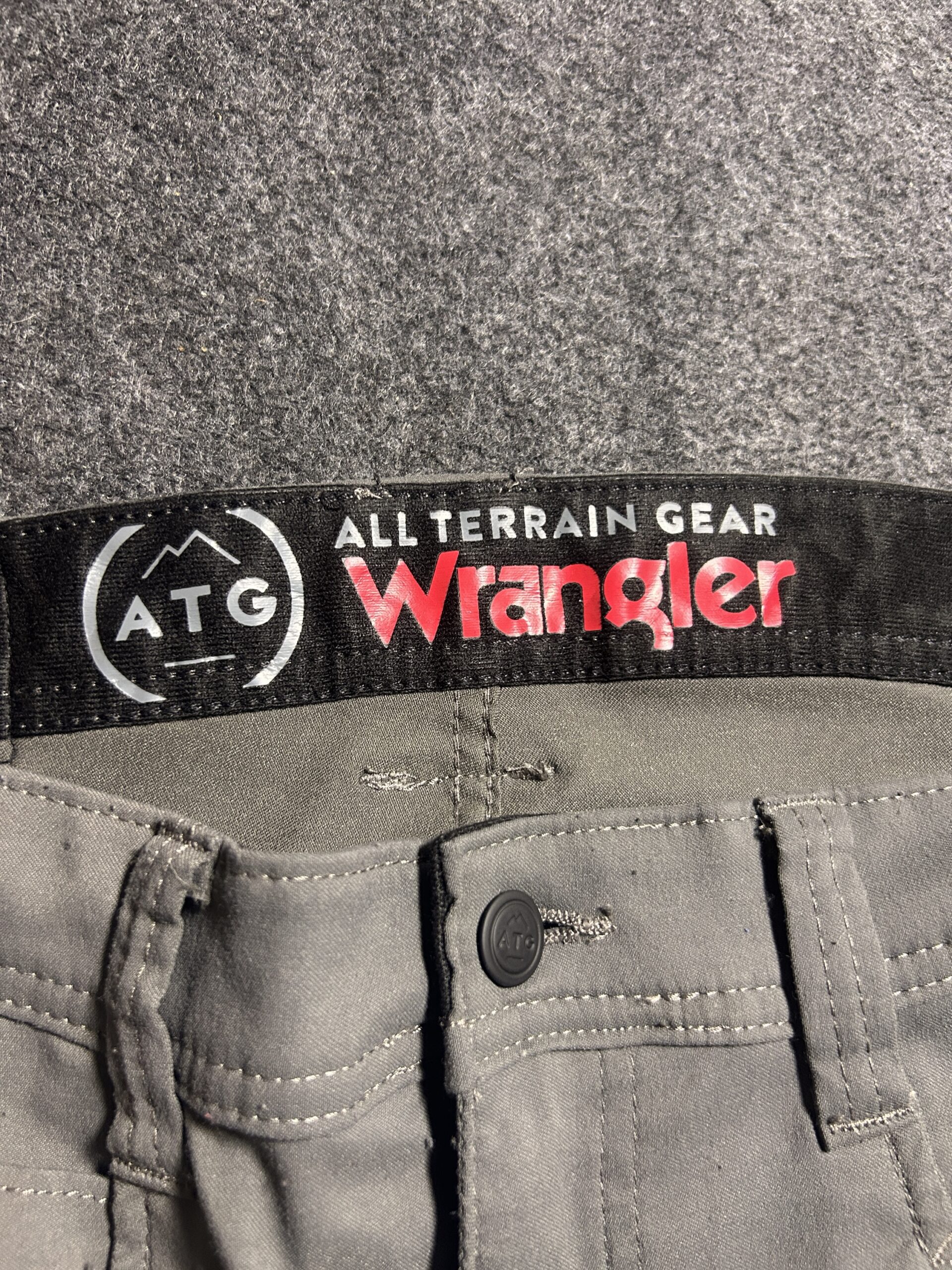 Wrangler ATG All Terrain Gear Stretch Utility Pants – Grey | 34W