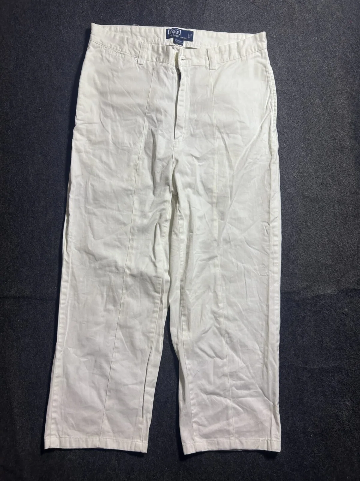 Polo Ralph Lauren Classic Chino Pants – White Cream | 34W
