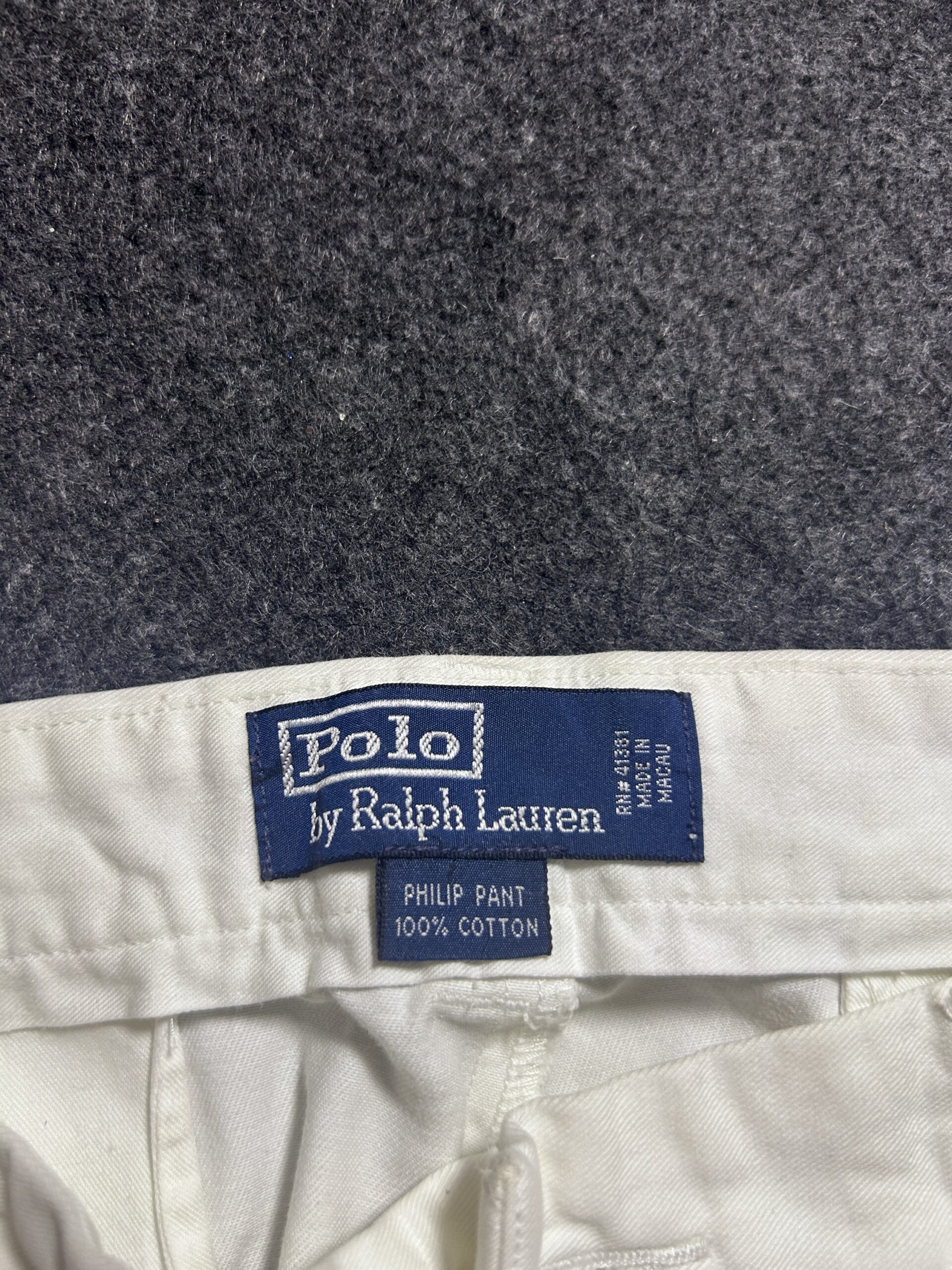 Polo Ralph Lauren Classic Chino Pants – White Cream | 34W