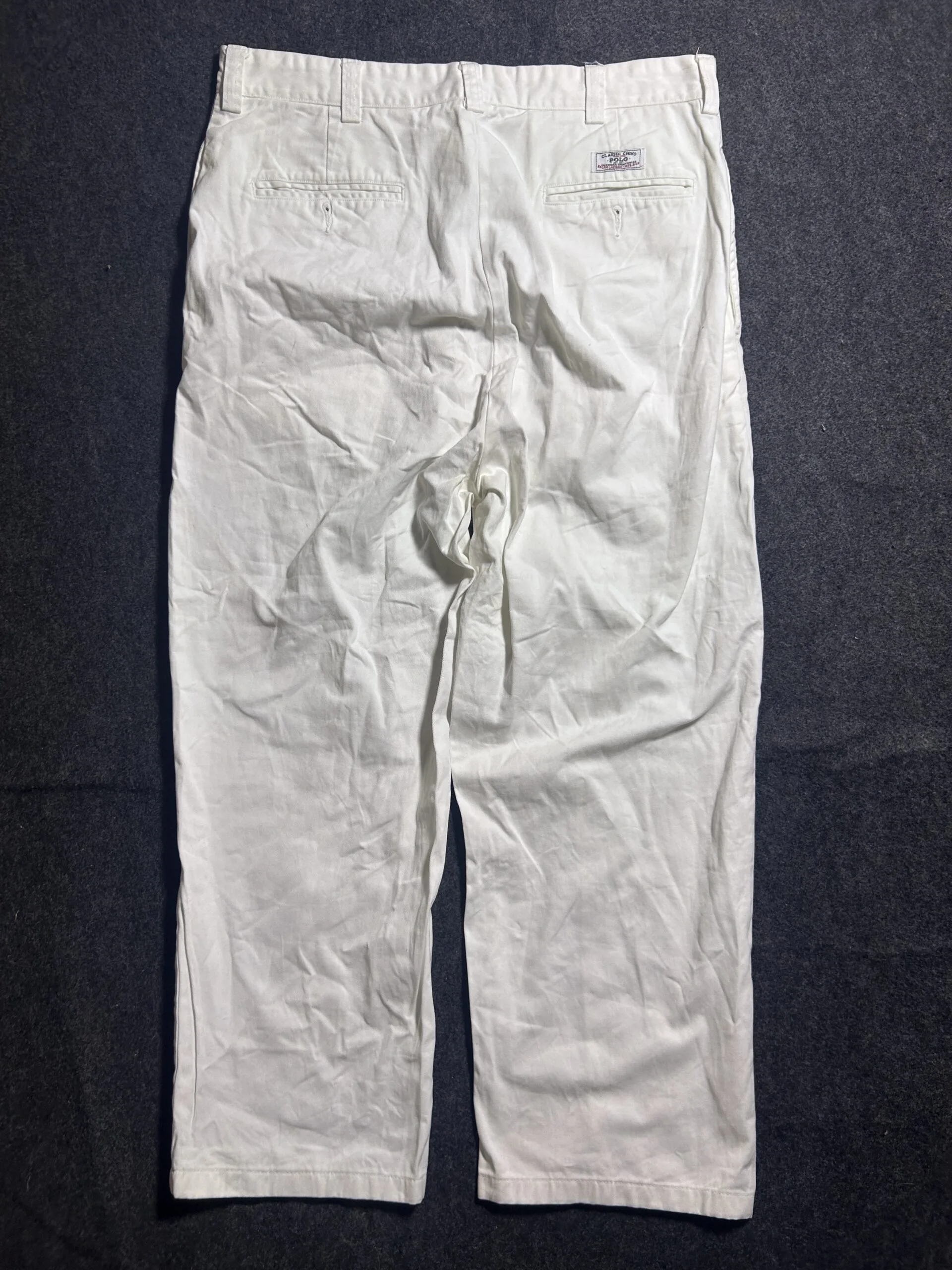 Polo Ralph Lauren Classic Chino Pants – White Cream | 34W