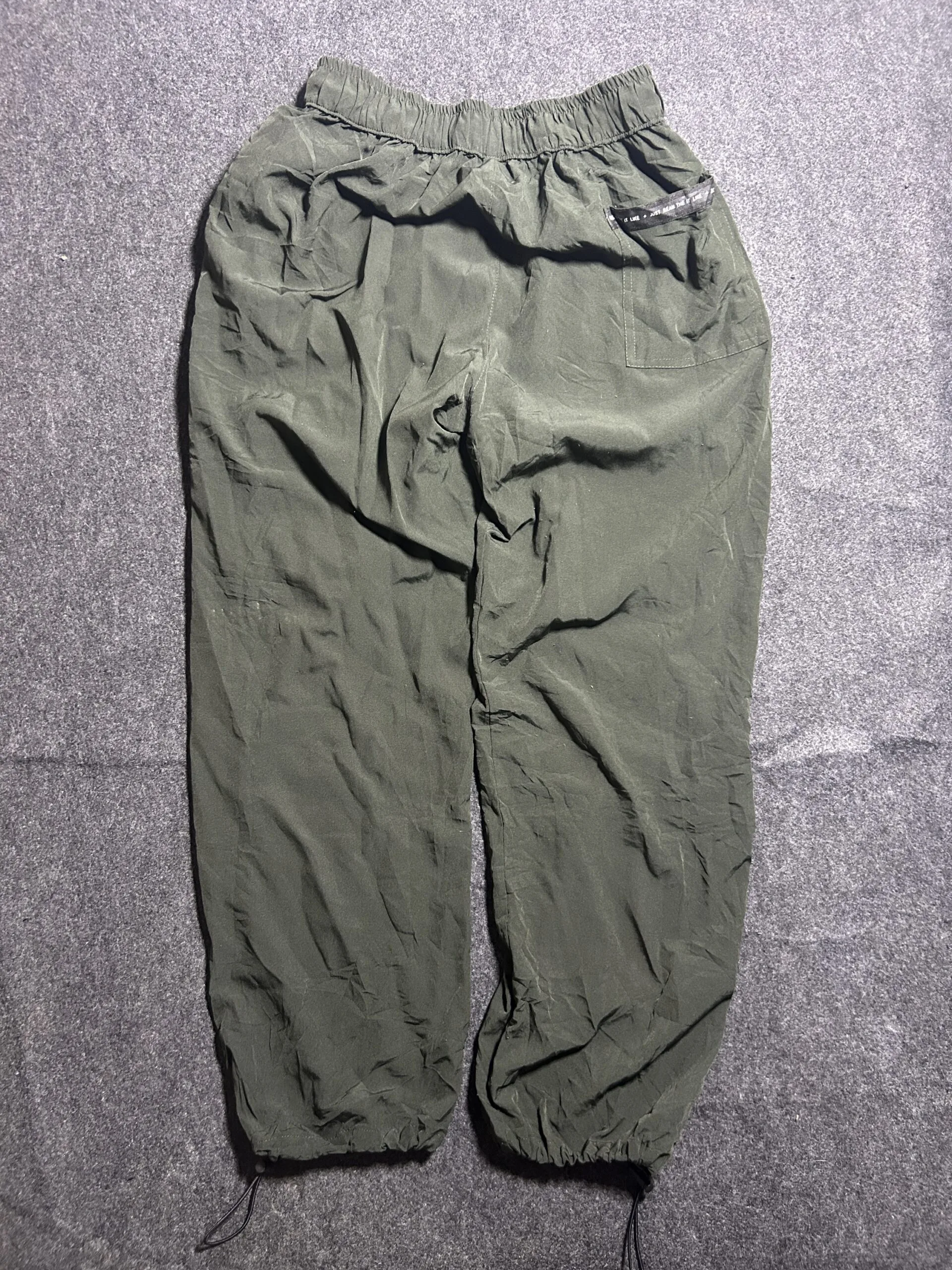 Nike Jordan Utility Parachute Track Pants Olive Green