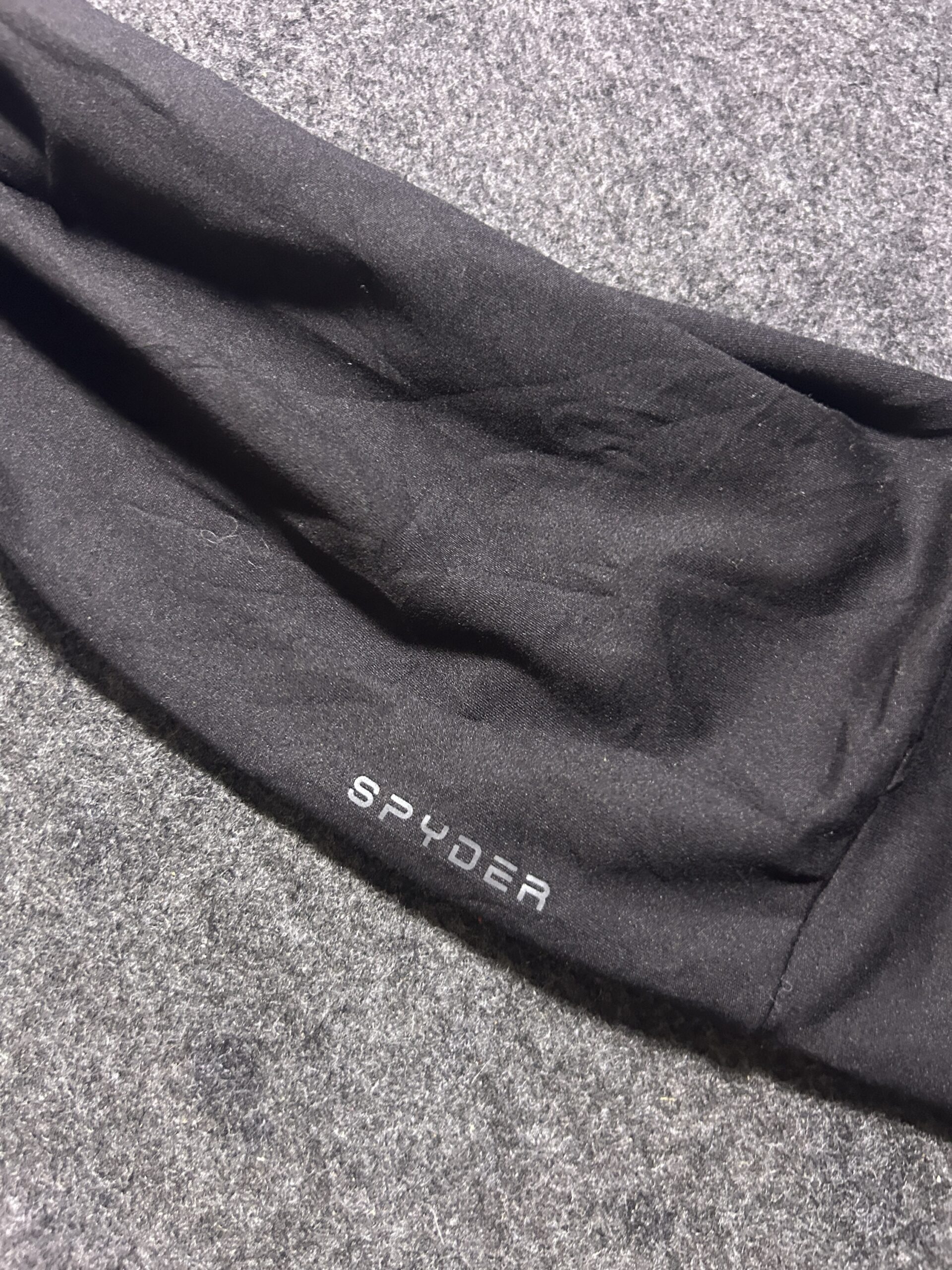 Spyder Active ProWeb Performance Jogger Track Pants Black/Red | 32-34