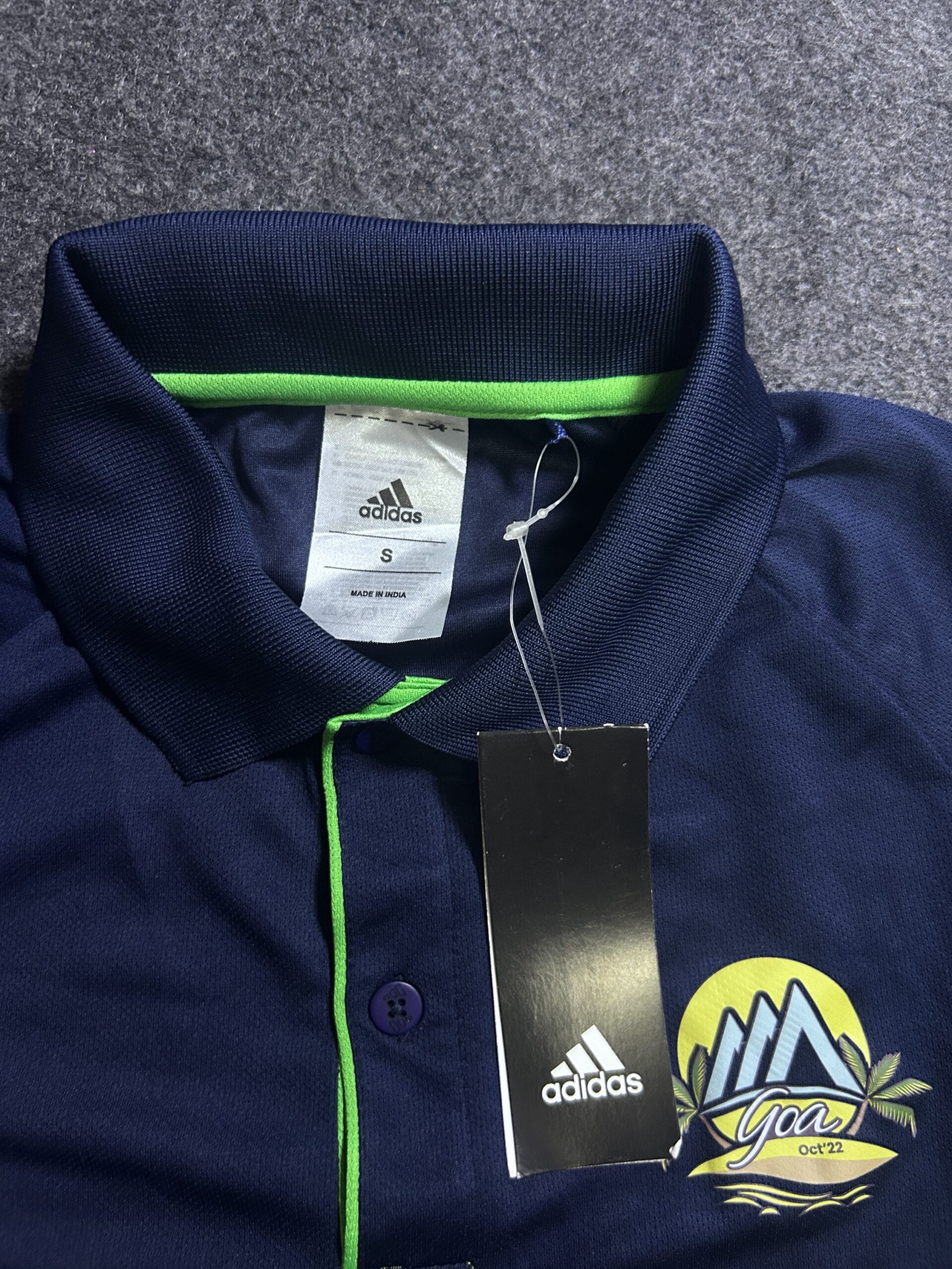 Adidas Golf Performance Polo T-Shirt Navy Blue | S