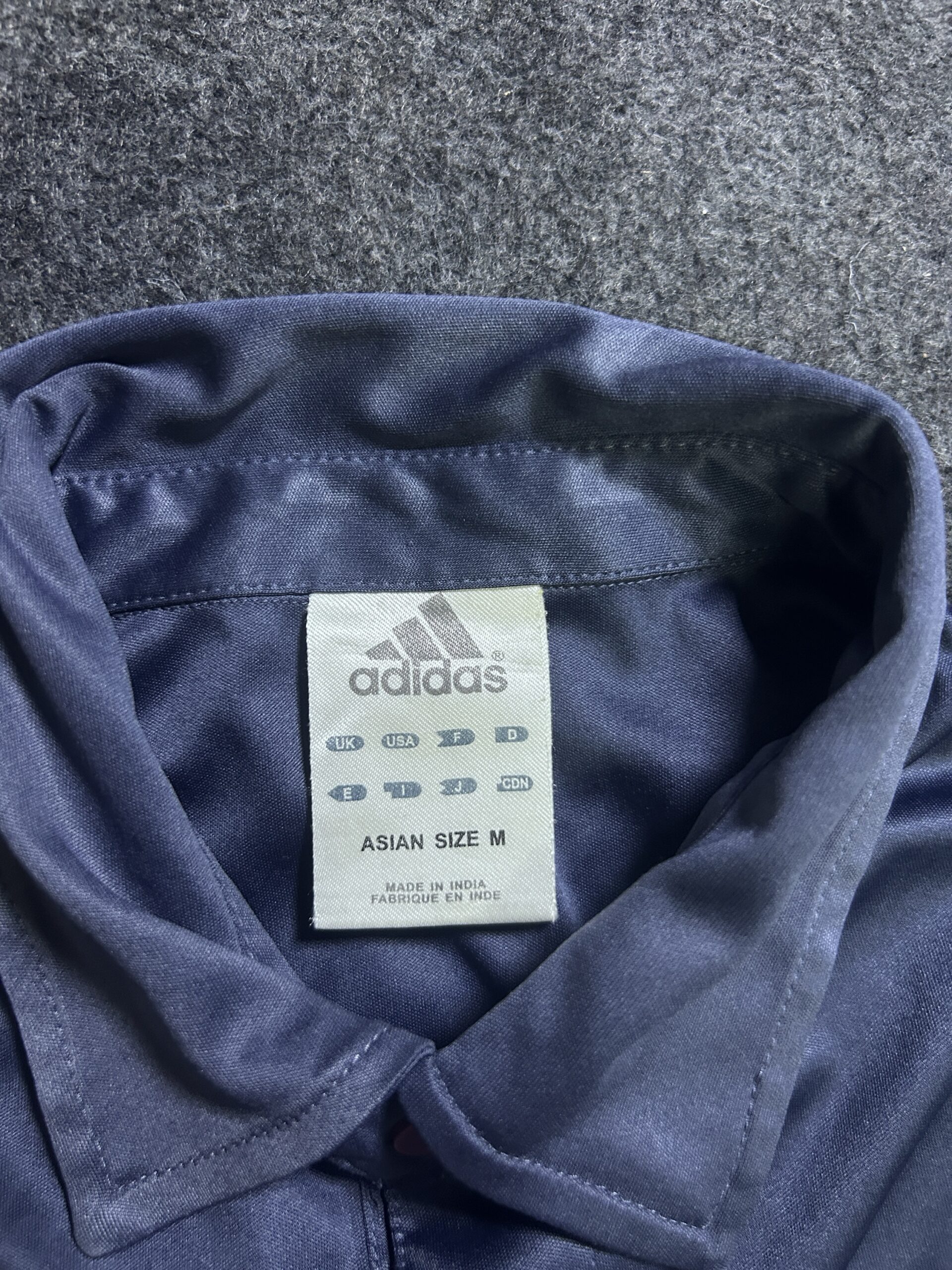 Adidas Graphic Performance Polo T-Shirt Purple Grey | M
