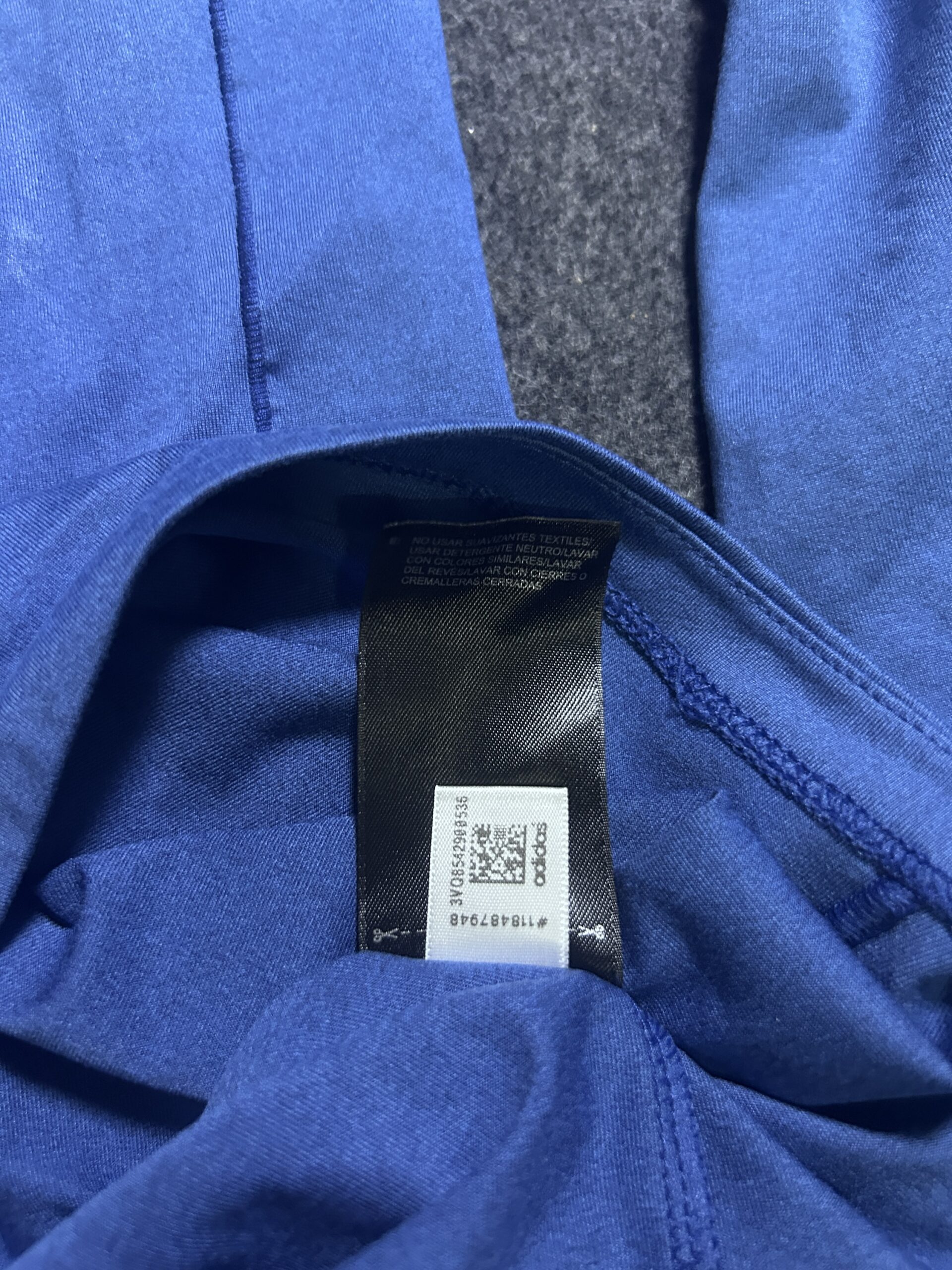 Adidas Climalite Energy Running Quarter Zip Pullover Tshirt | S