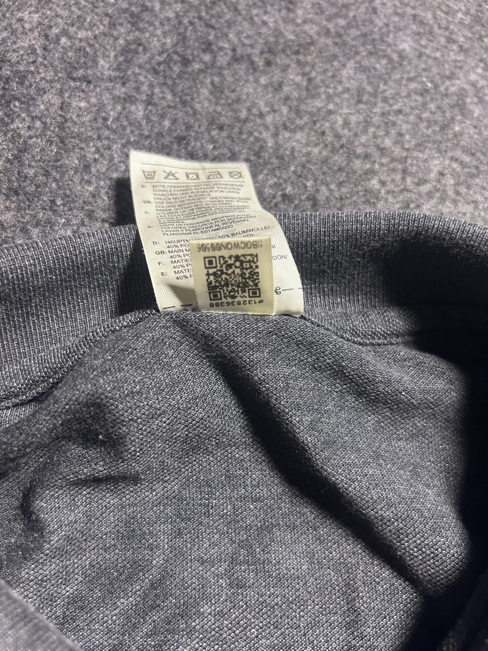 Adidas Essential Grey Polo T-Shirt | M