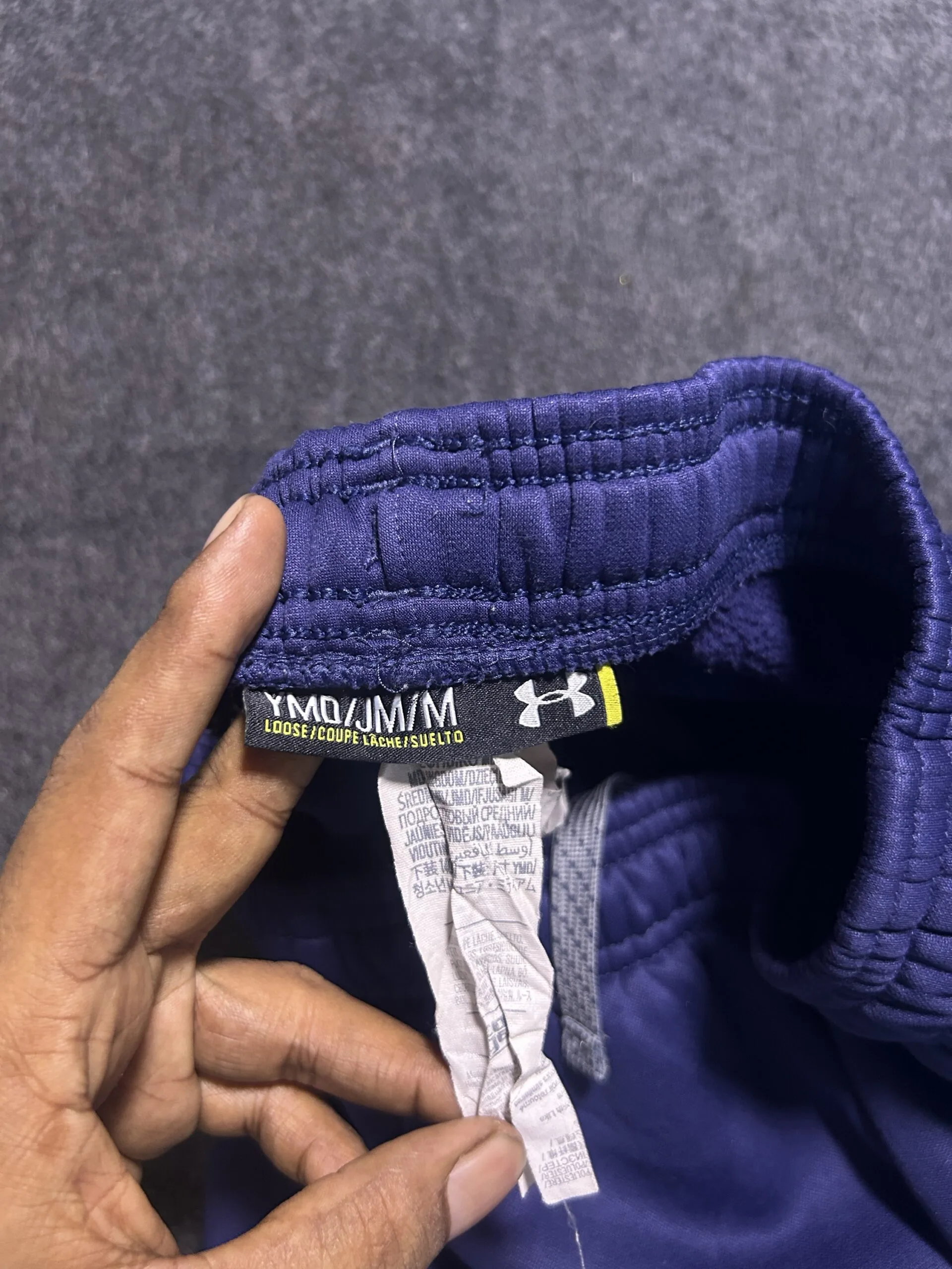 Under Armour Fleece Training Shorts  Purple