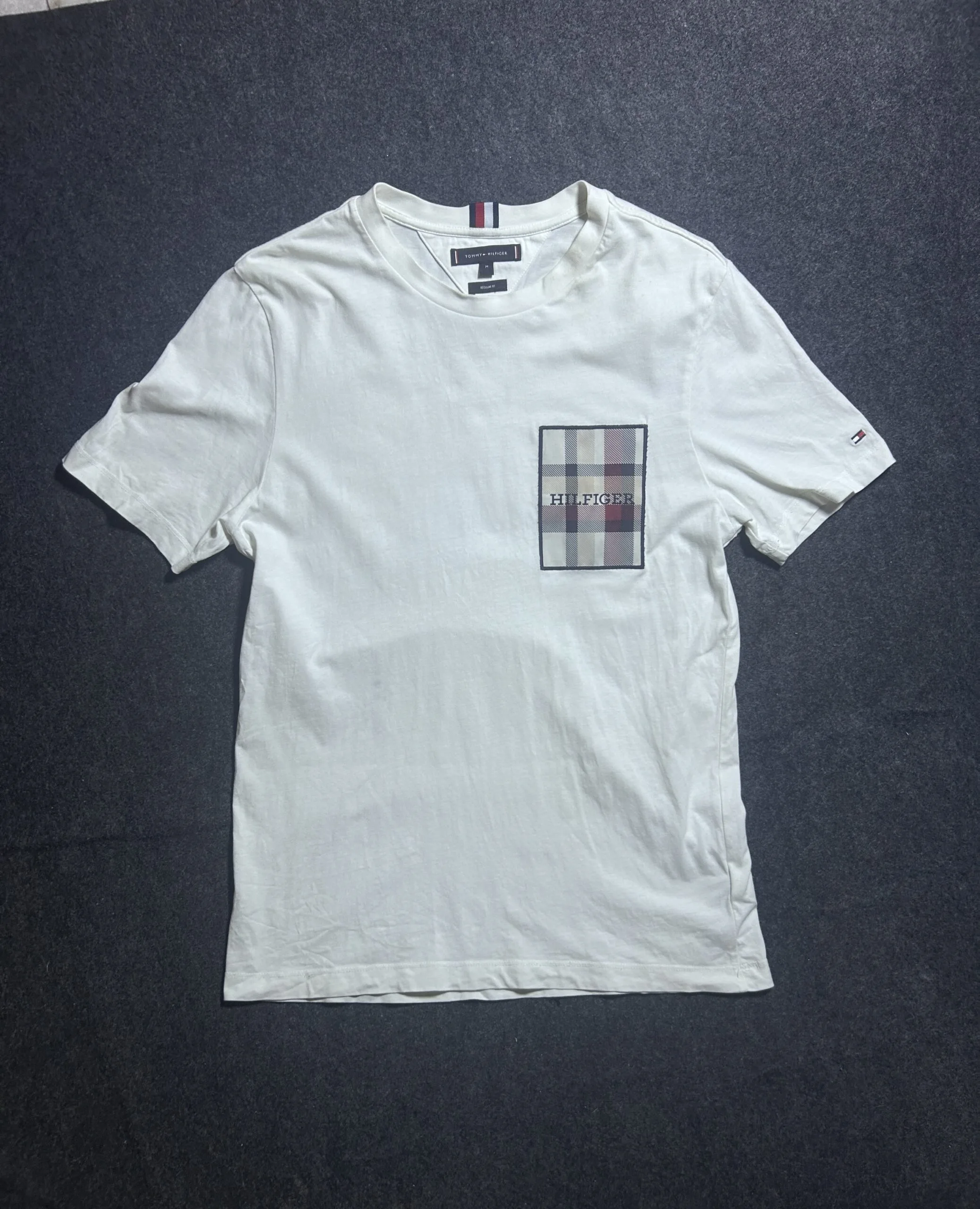 Tommy Hilfiger Pocket Logo T-Shirt | White | L