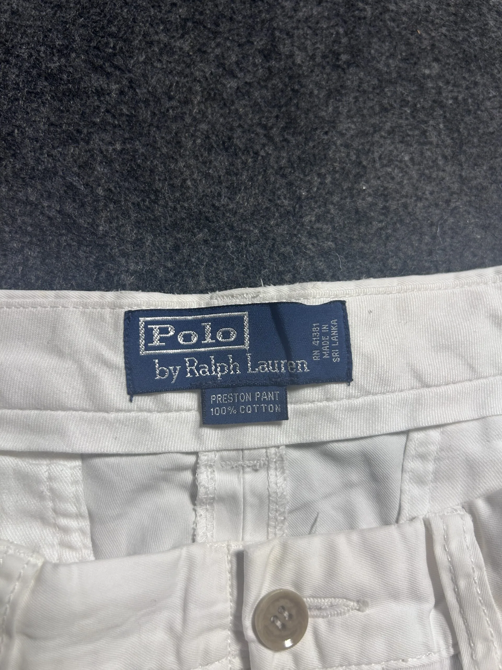 Polo Ralph Lauren Preston Pant | White | W32