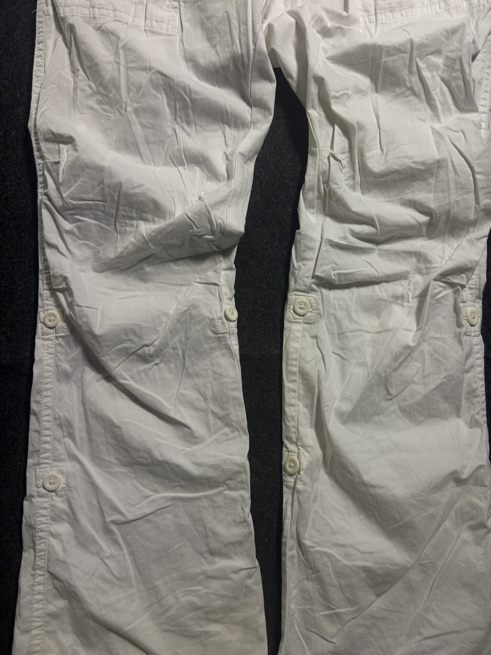 GAP Stretch Utility Pants | White | W30