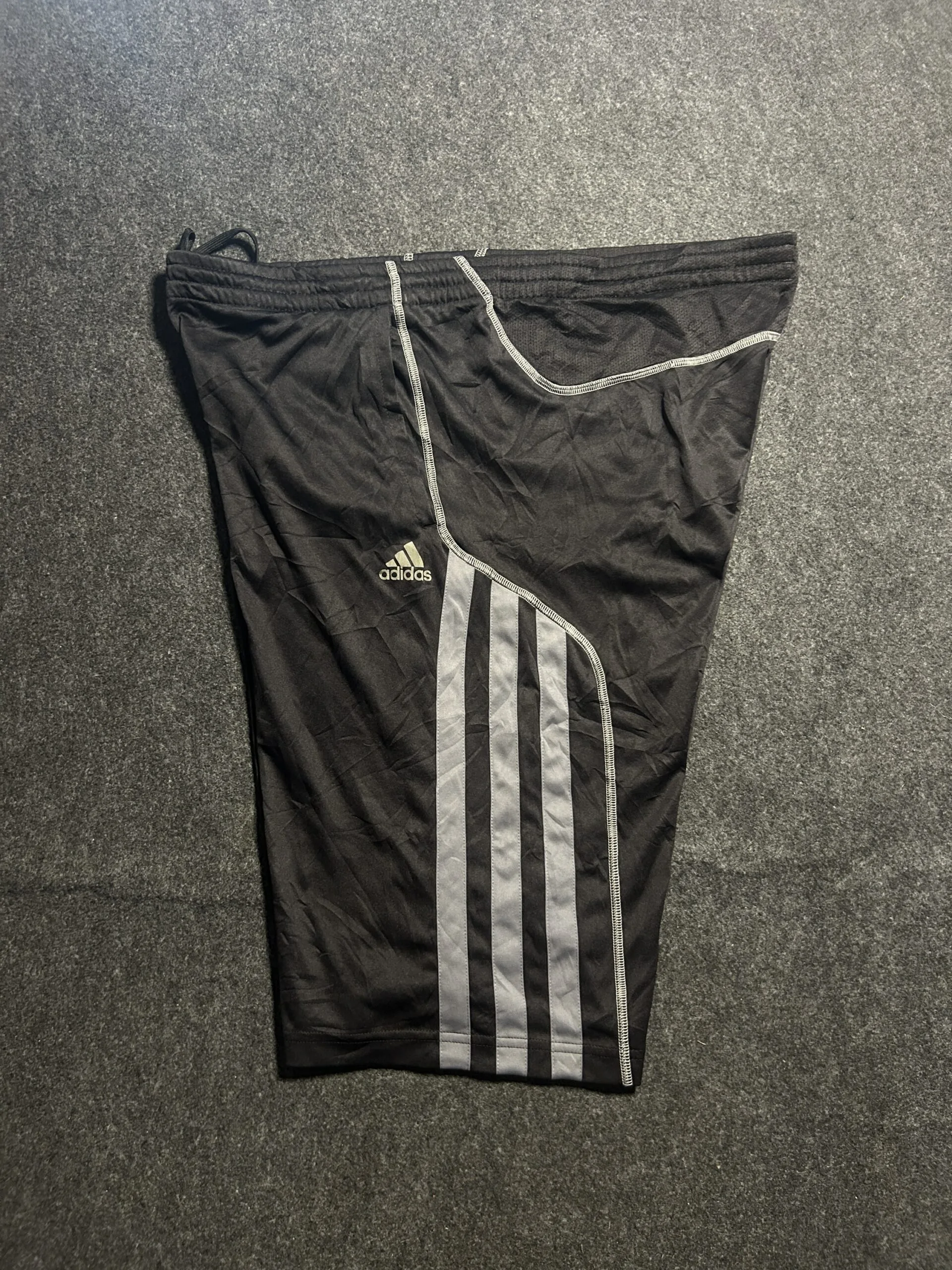 Adidas ClimaCool Black Training Shorts with 3-Stripes XL