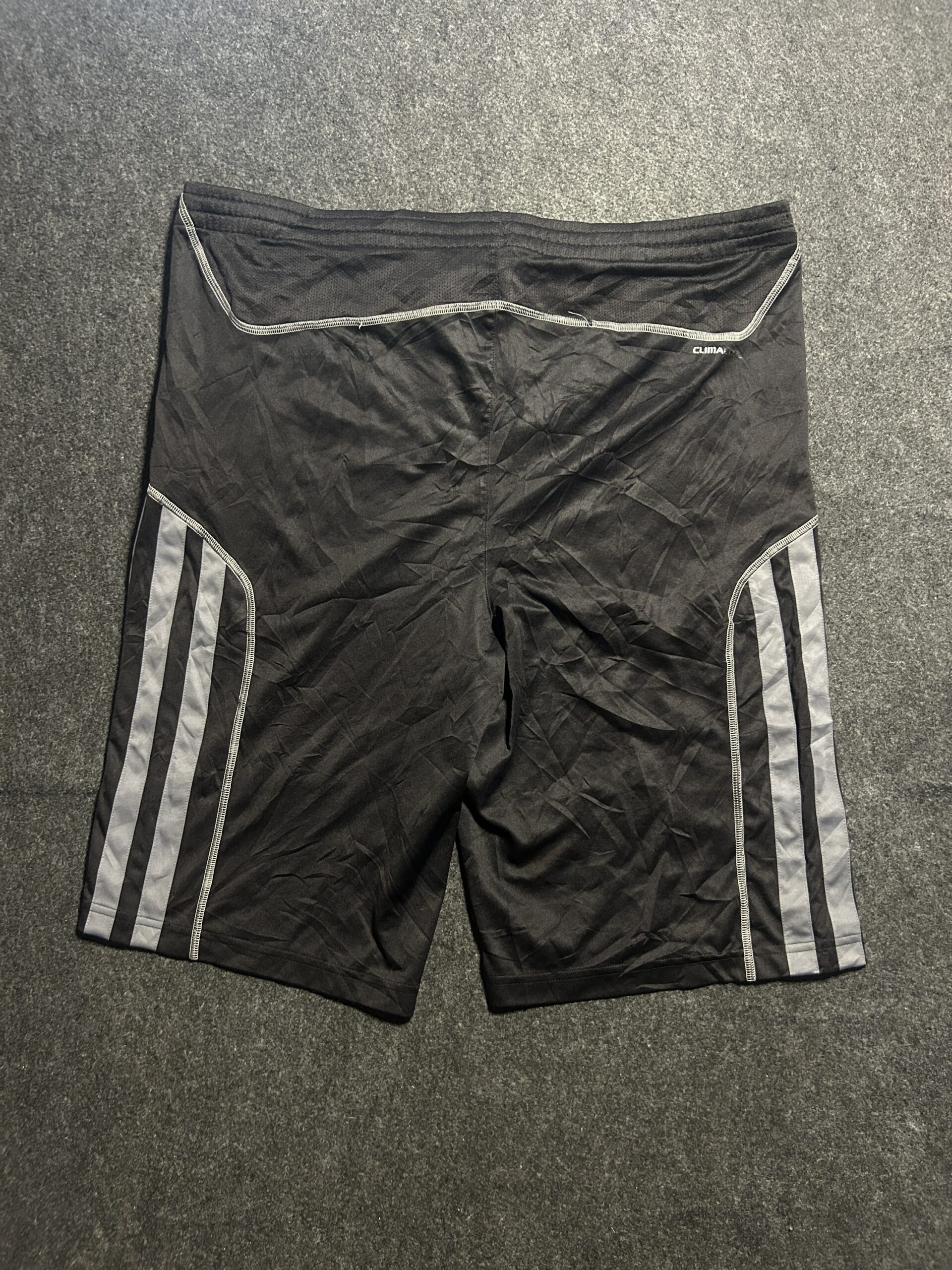 Adidas ClimaCool Black Training Shorts with 3-Stripes XL