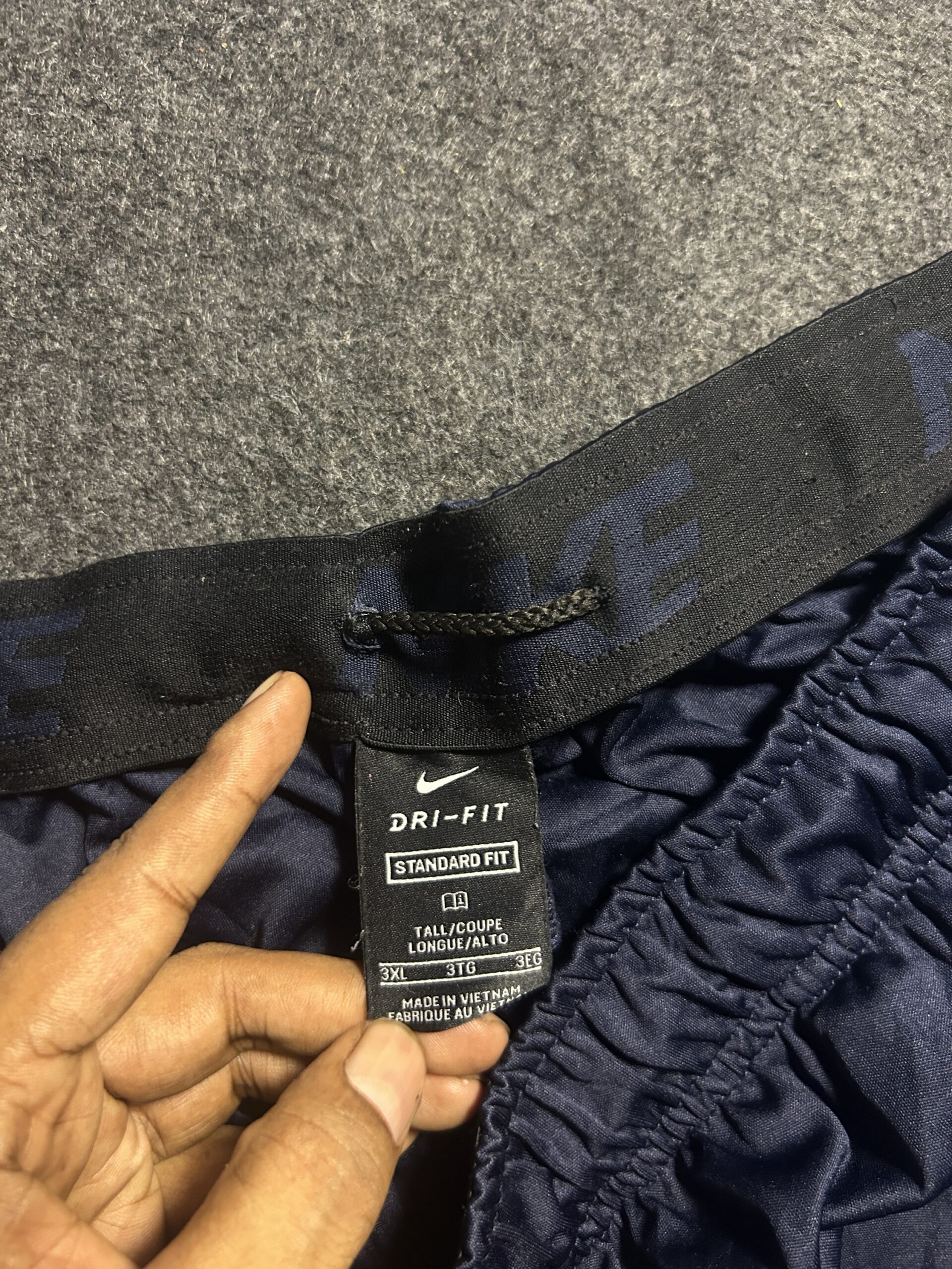 Nike Dri-FIT Navy Blue Training Shorts 3XL