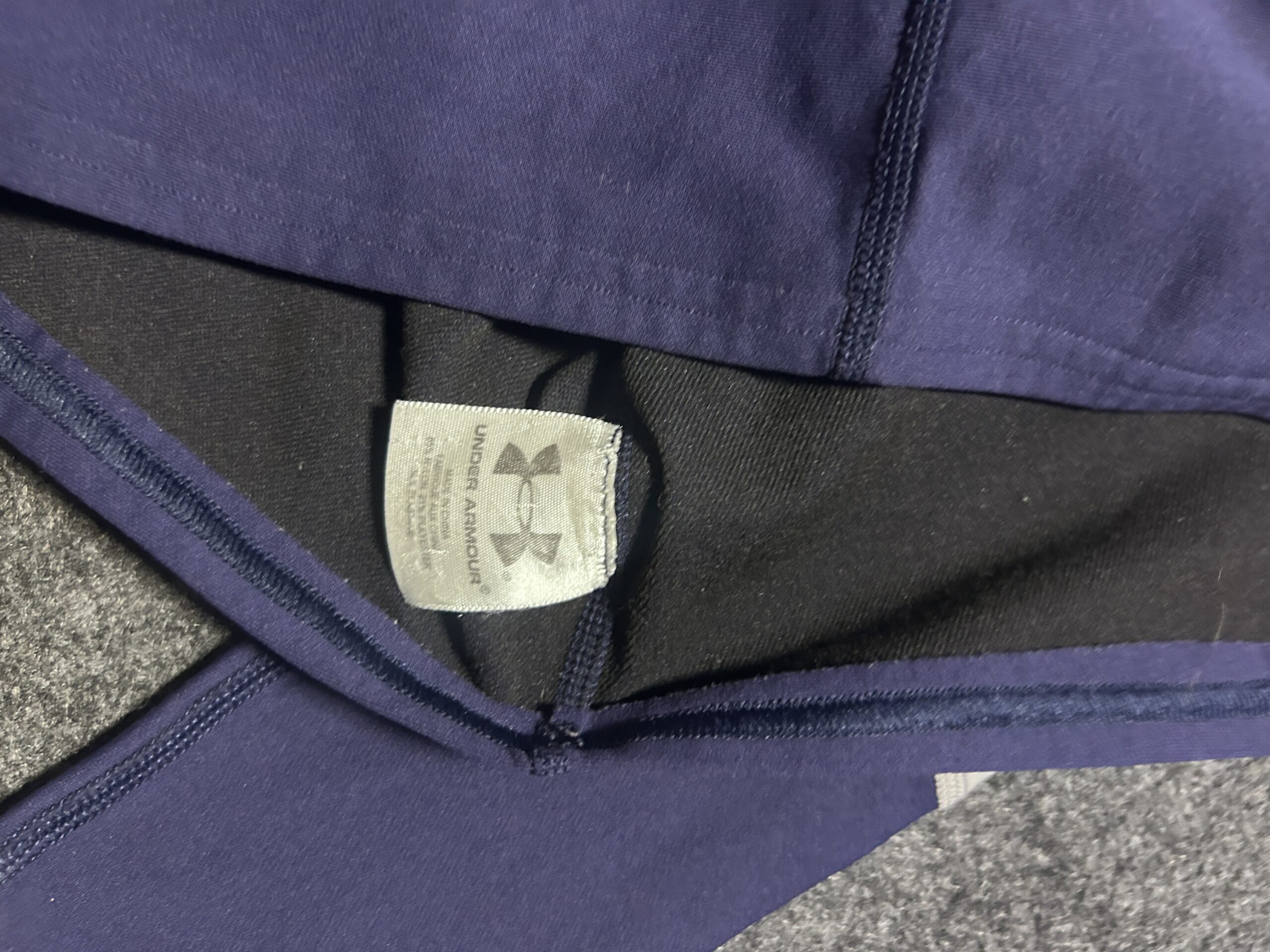 Under Armour Compression Mock Neck | Navy | S