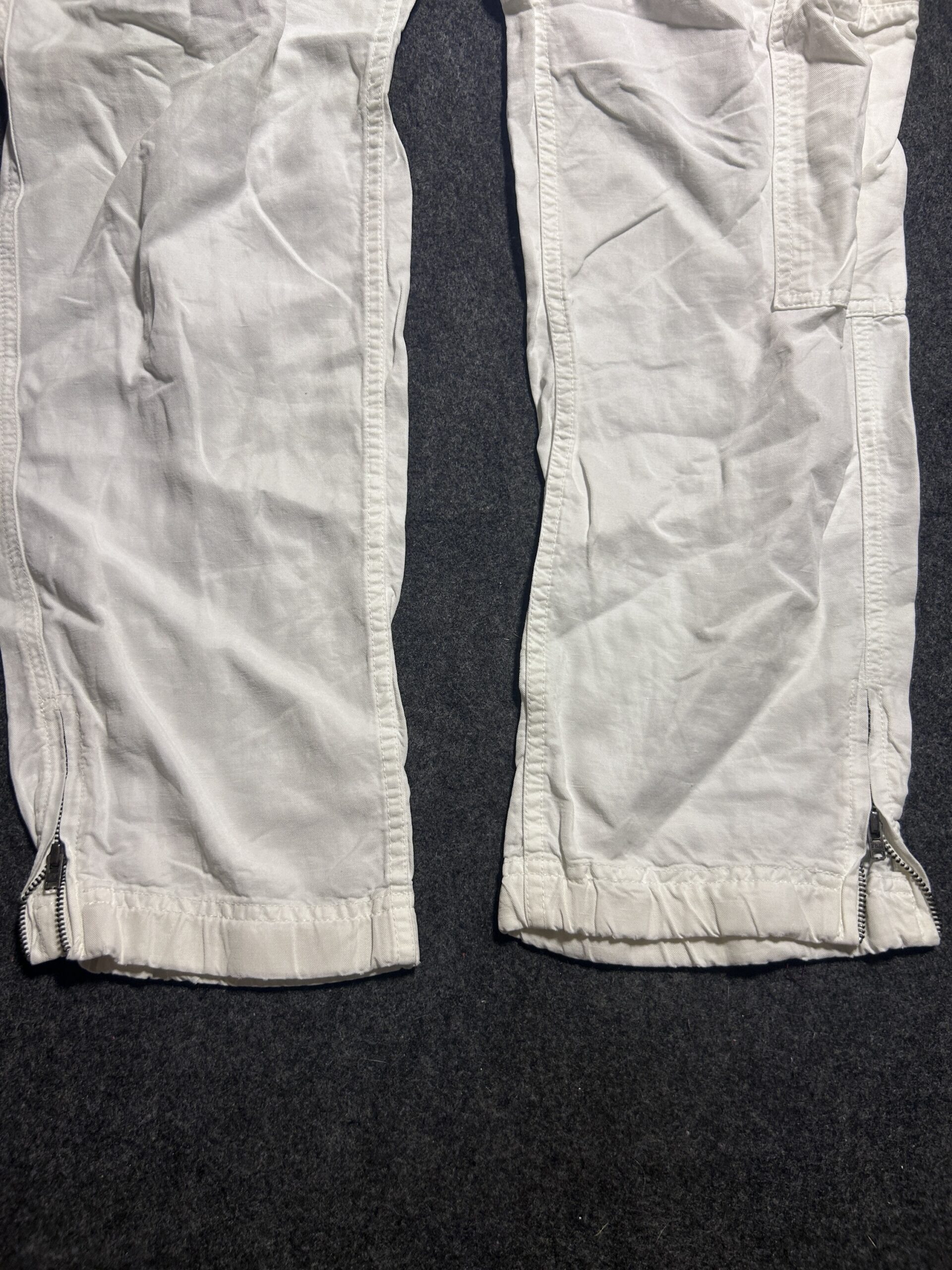 Eileen Fisher Linen Blend Cargo Pants | 32-34