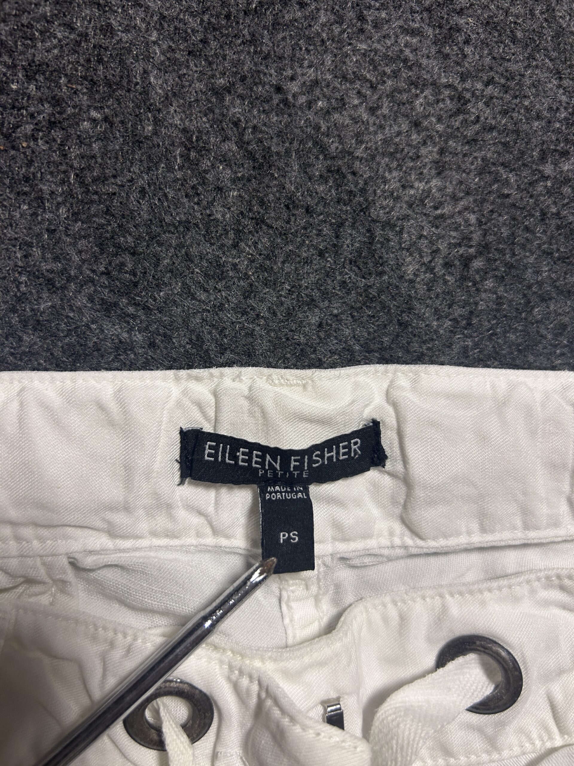Eileen Fisher Linen Blend Cargo Pants | 32-34