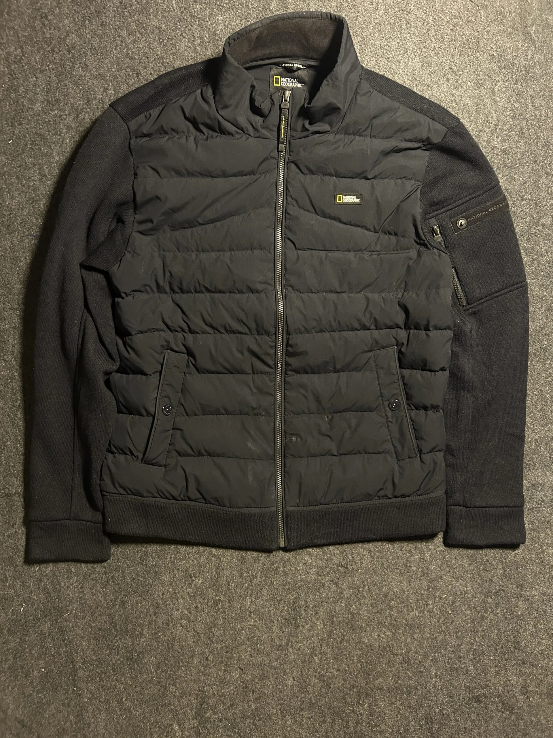 National Geographic Hybrid Puffer Winter Jacket XL