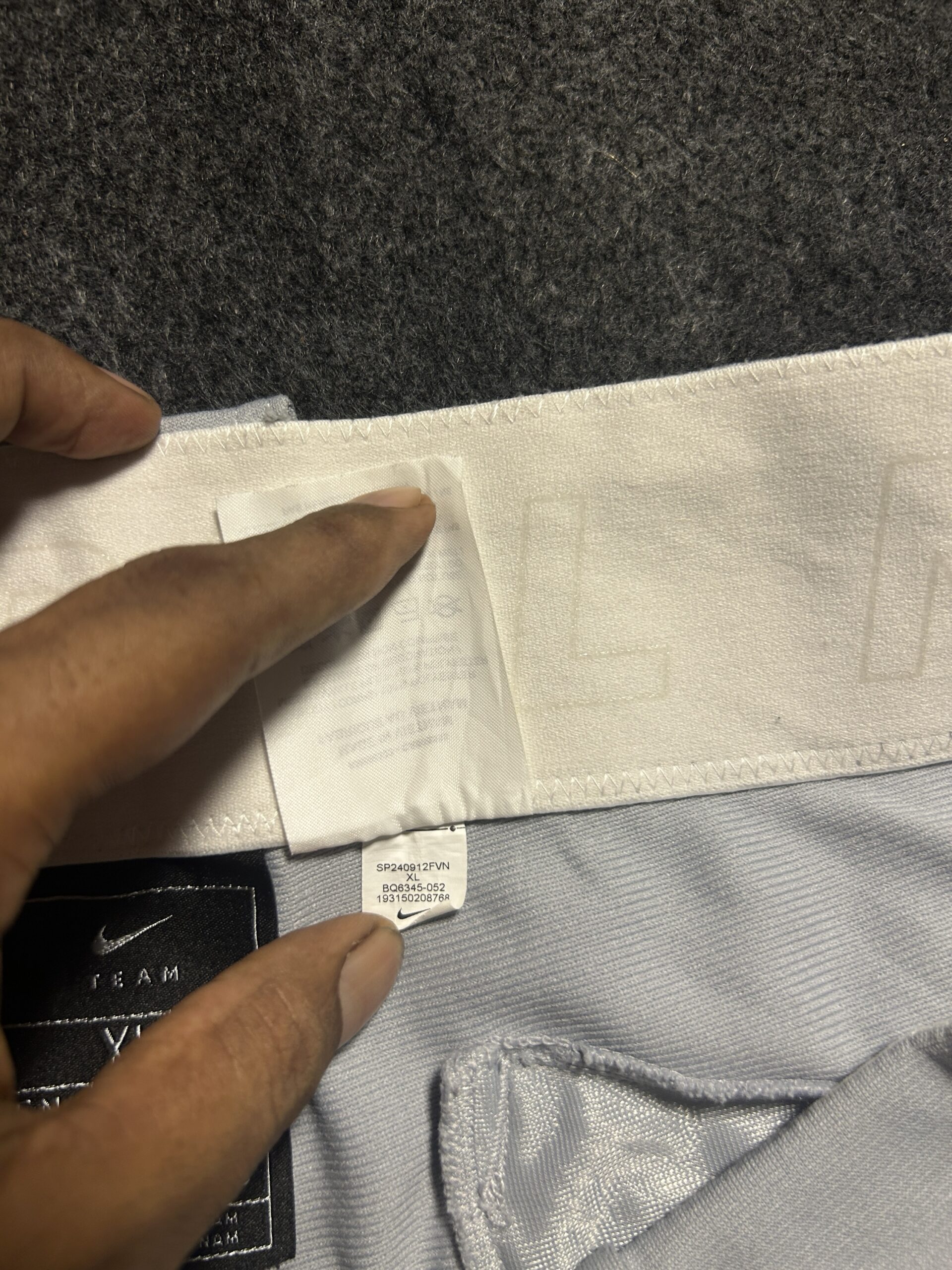 Nike Baseball Performance Pants Grey XL