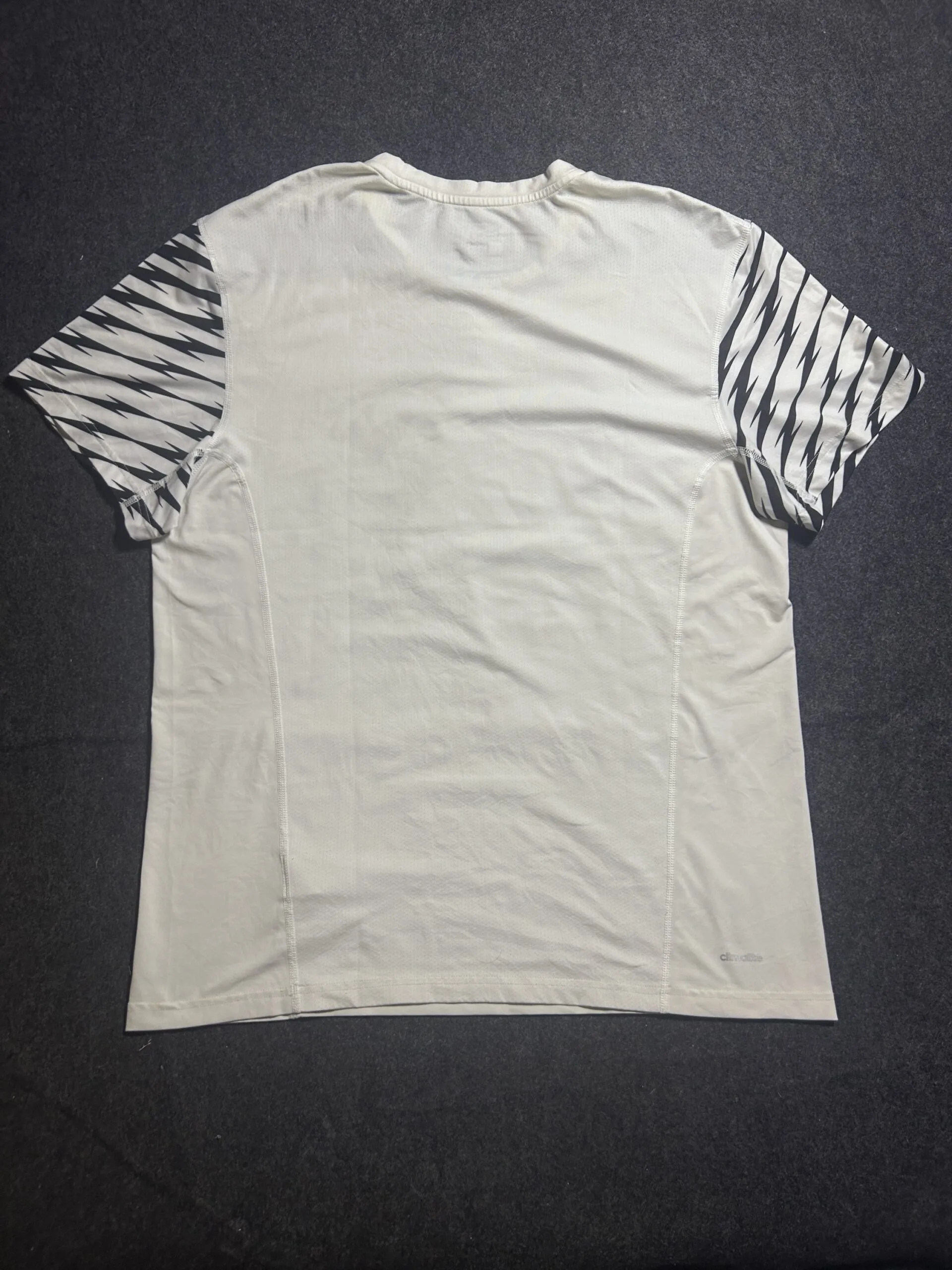 Adidas Techfit Climacool Training TShirt | White Black XL
