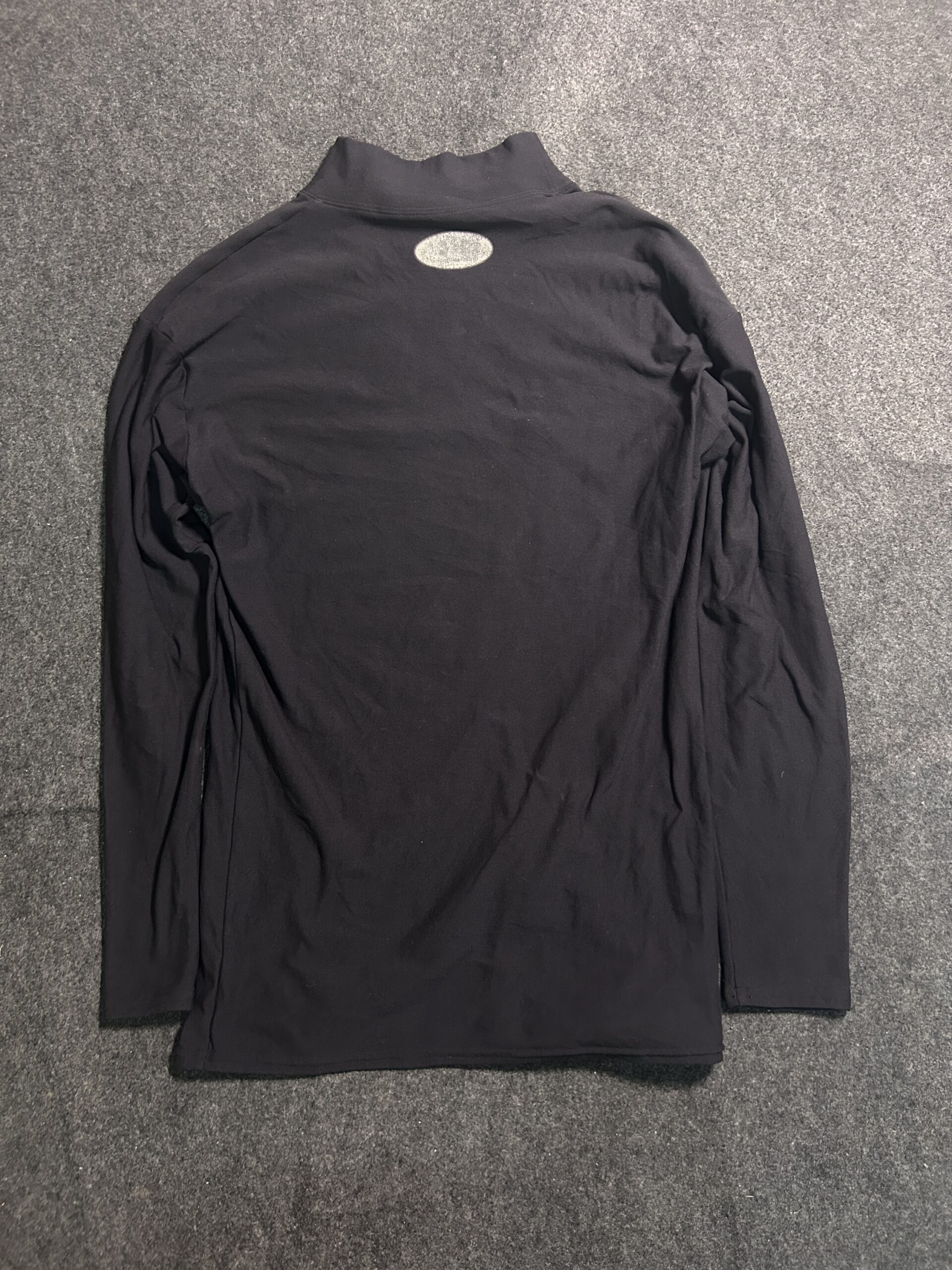 Under Armour Mock Neck Compression Full Sleeve Tshirt Black XL