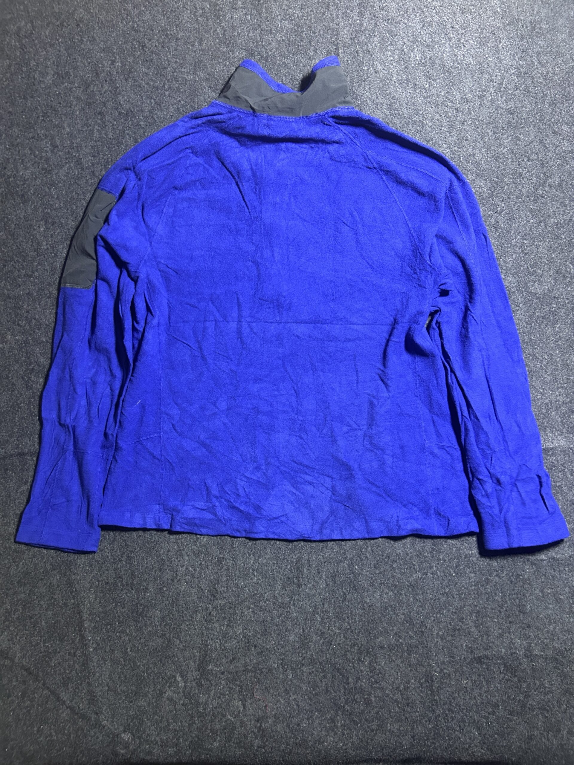 The North Face Blue Fleece Quarter Zip Pullover | Sweatshirt | L