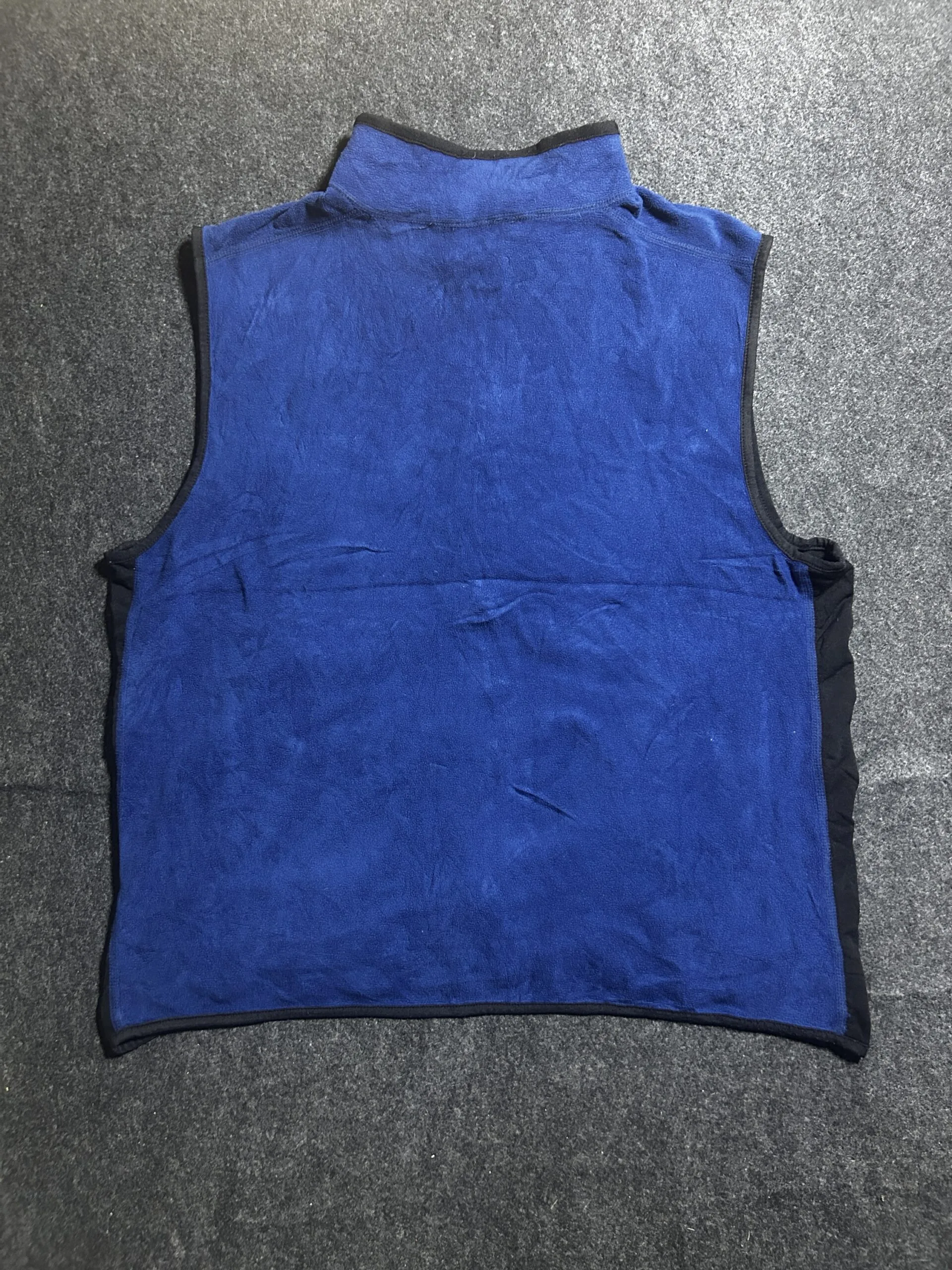 The North Face Blue Full Zip Fleece Vest Men’s XL
