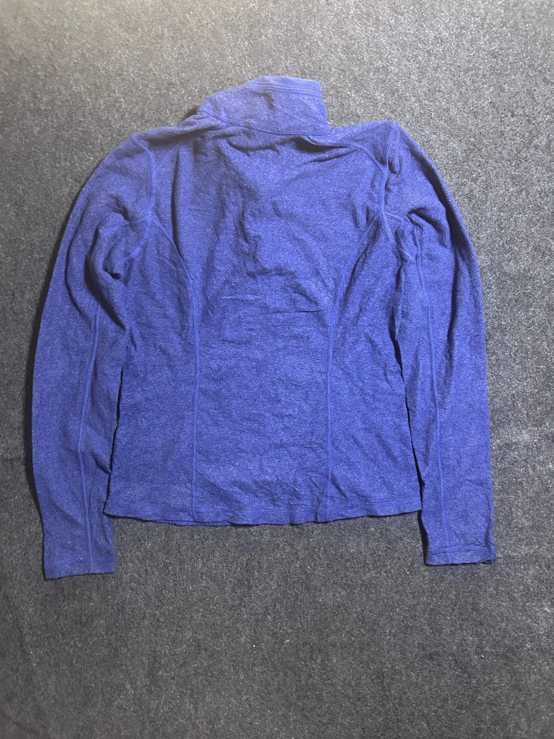 The North Face Women’s Blue Quarter Zip Fleece Sweatshirt | Small