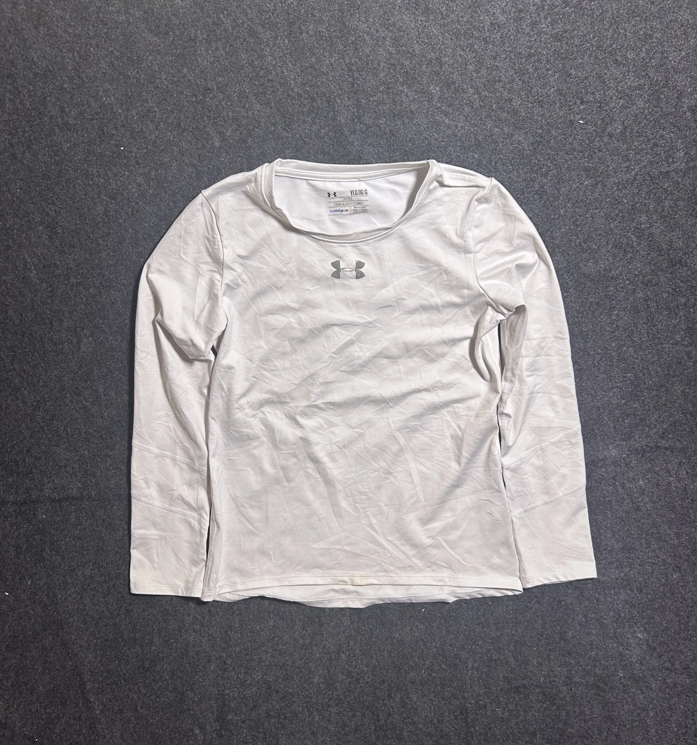 Under Armour ColdGear Compression Training Tee – White