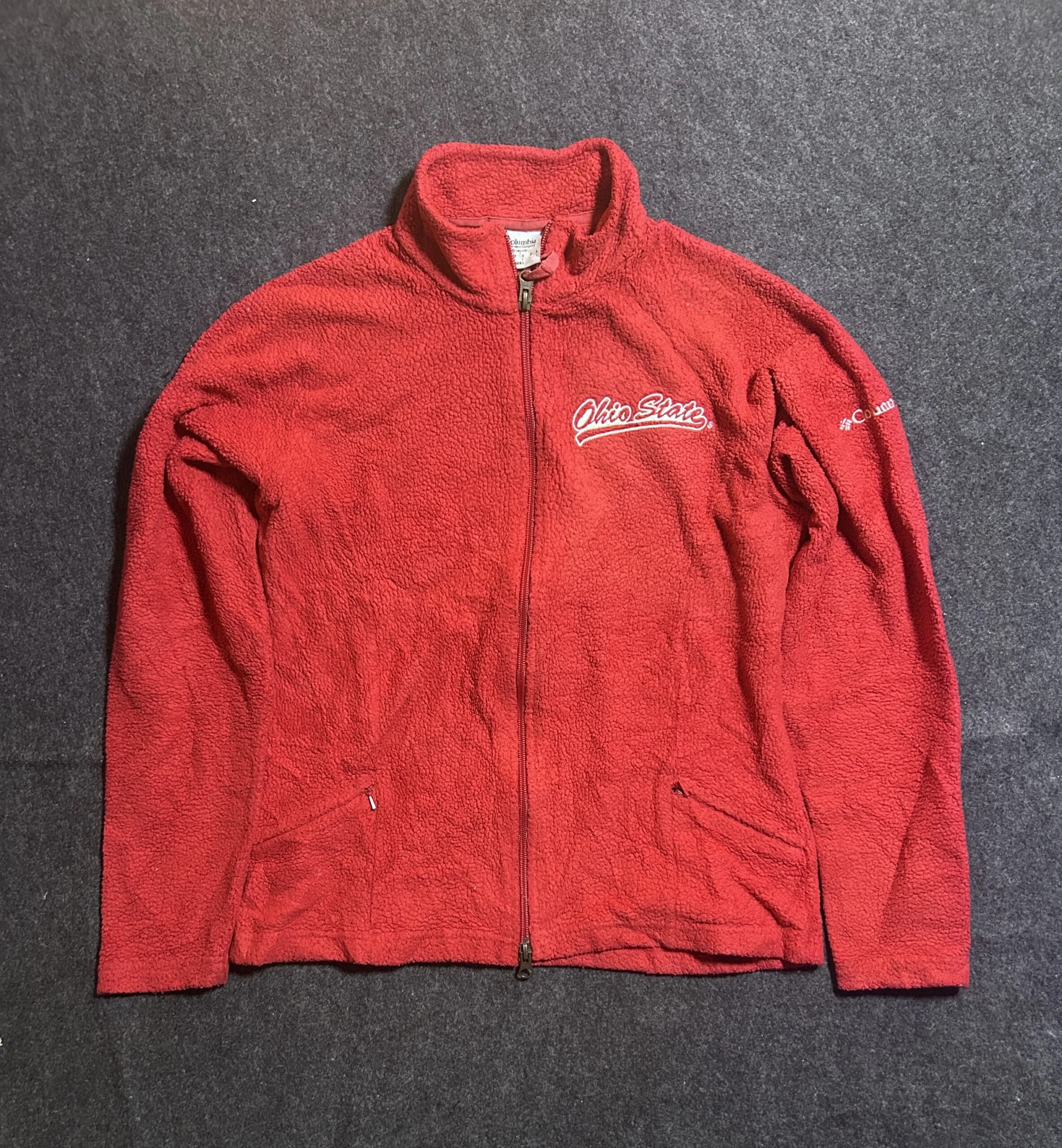 Columbia Ohio State Sherpa Fleece Jacket | Small