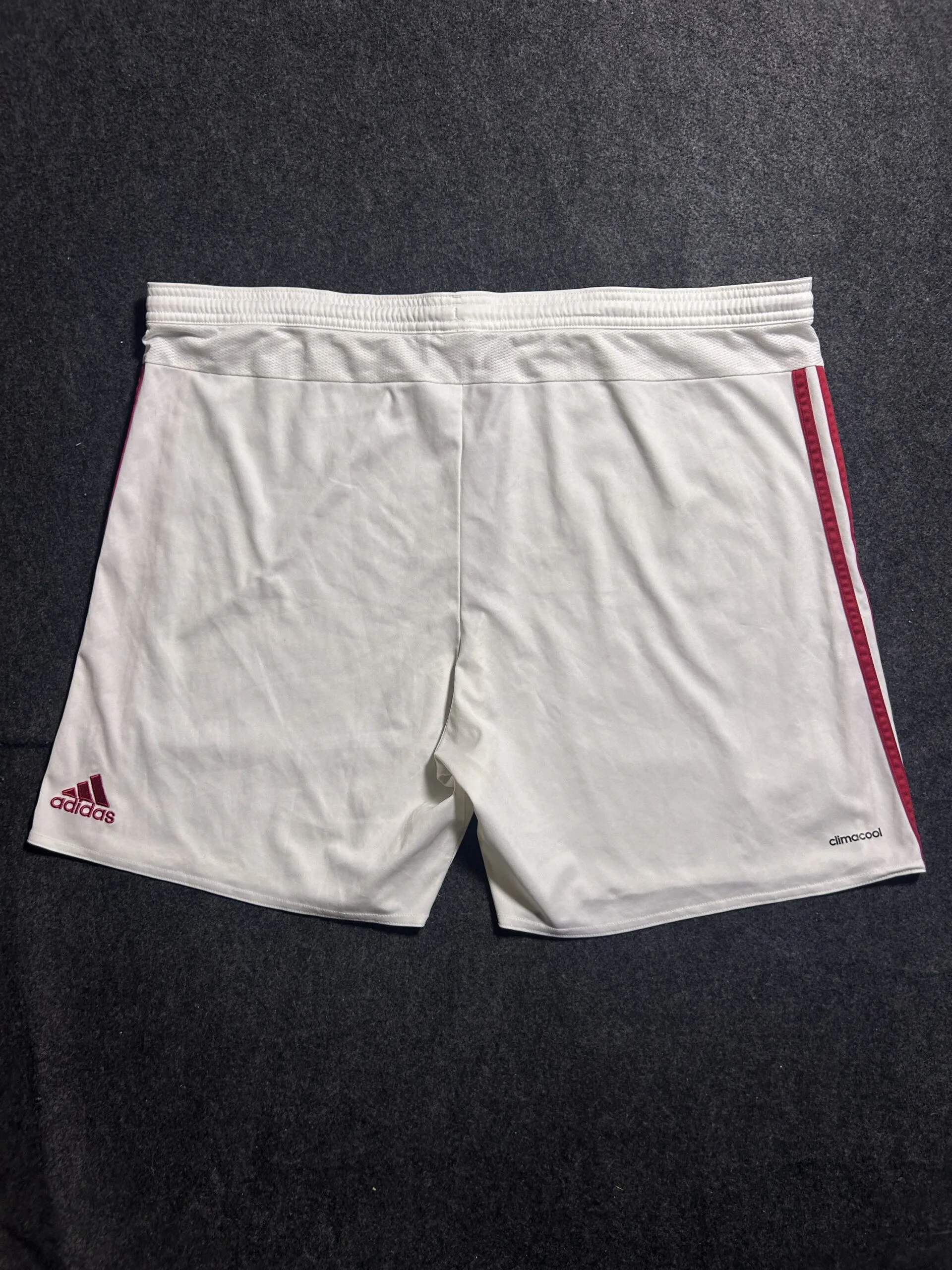 Adidas Manchester United ClimaCool Football Shorts | White Training Shorts | XL