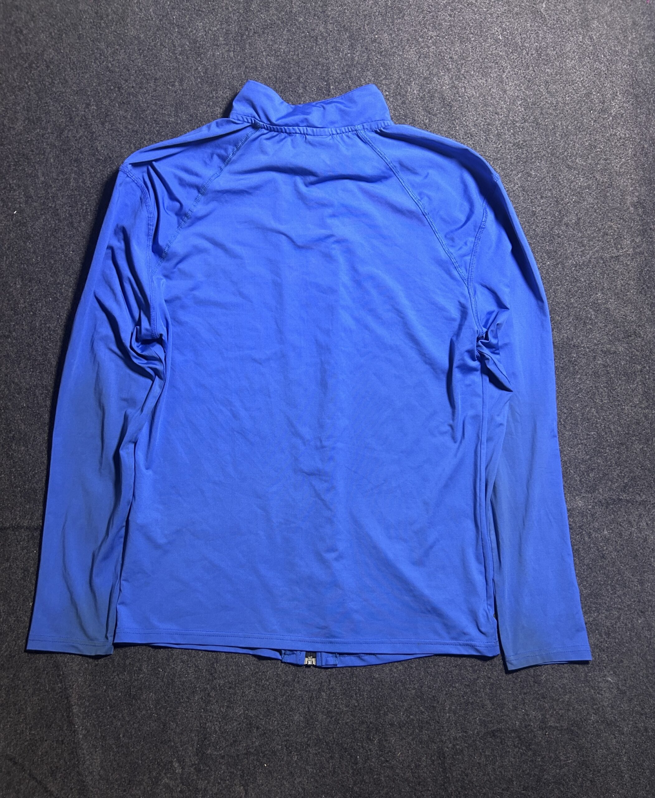 Nike Dri-FIT Blue Full Zip Training Jacket | Activewear Track Top | XL