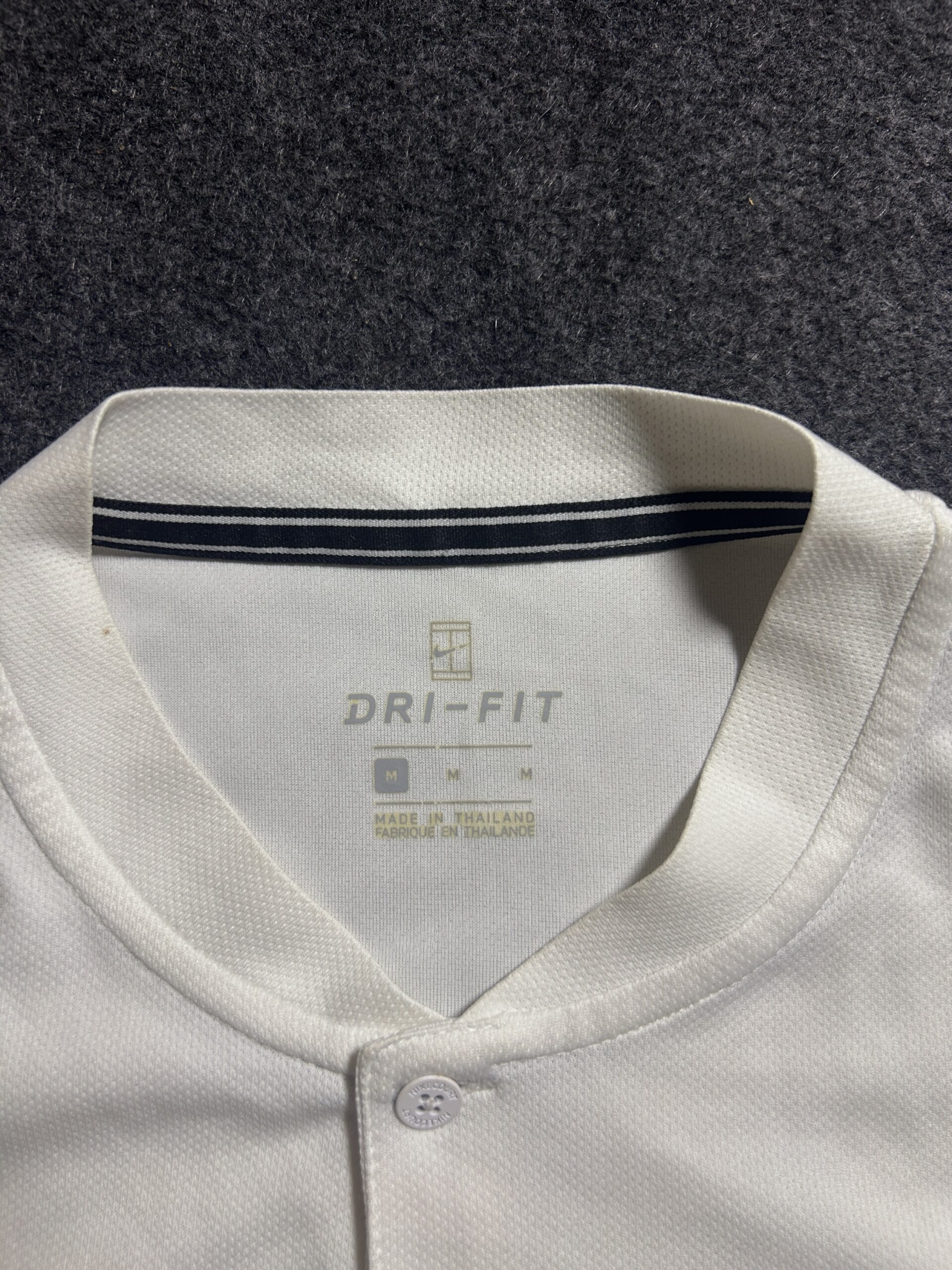 Nike Dri-FIT White T-Shirt | Sports Golf | Medium