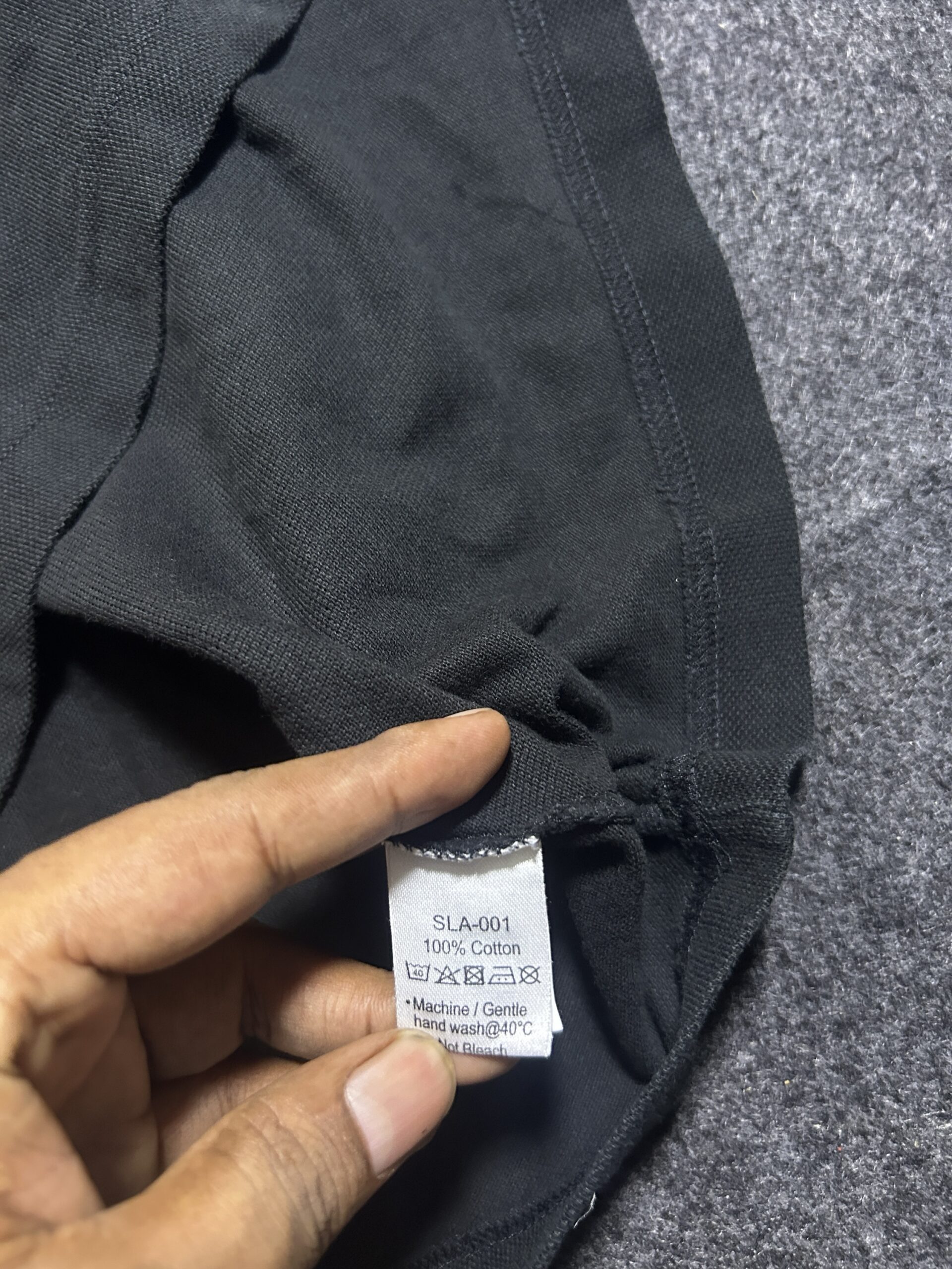 Lacoste Black Polo T-Shirt | Regular Fit Premium Polo | XL