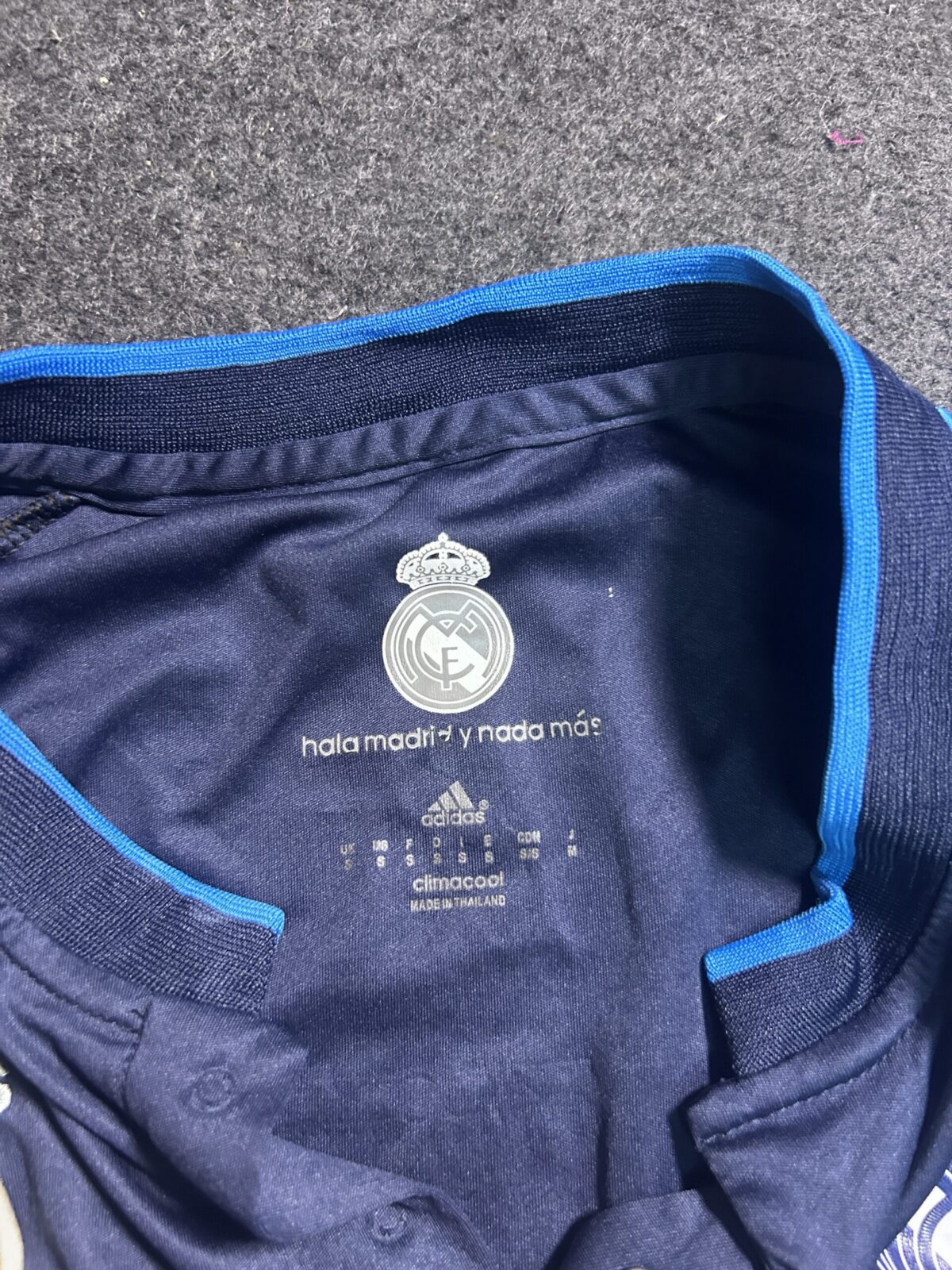 Adidas Real Madrid 2014/15 Long Sleeve Away Jersey Ronaldo 7 | S