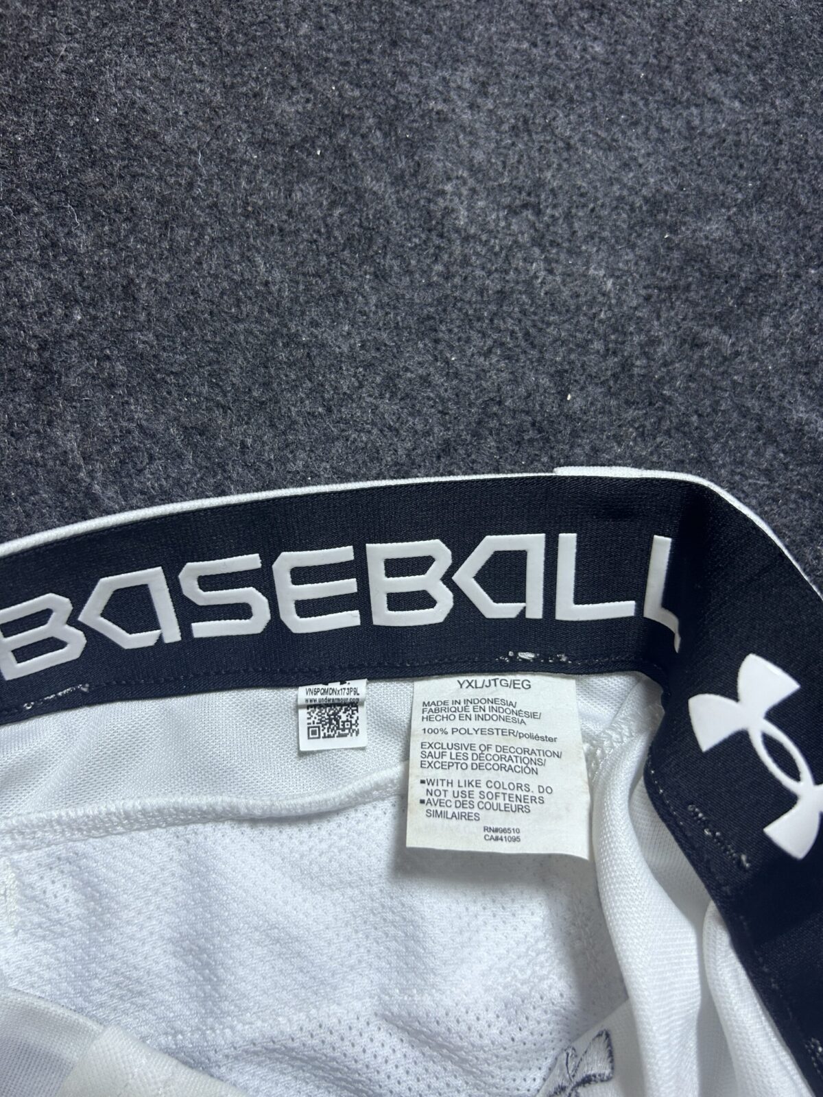 Under Armour Baseball Performance Pants White Athletic Sports Bottoms | M
