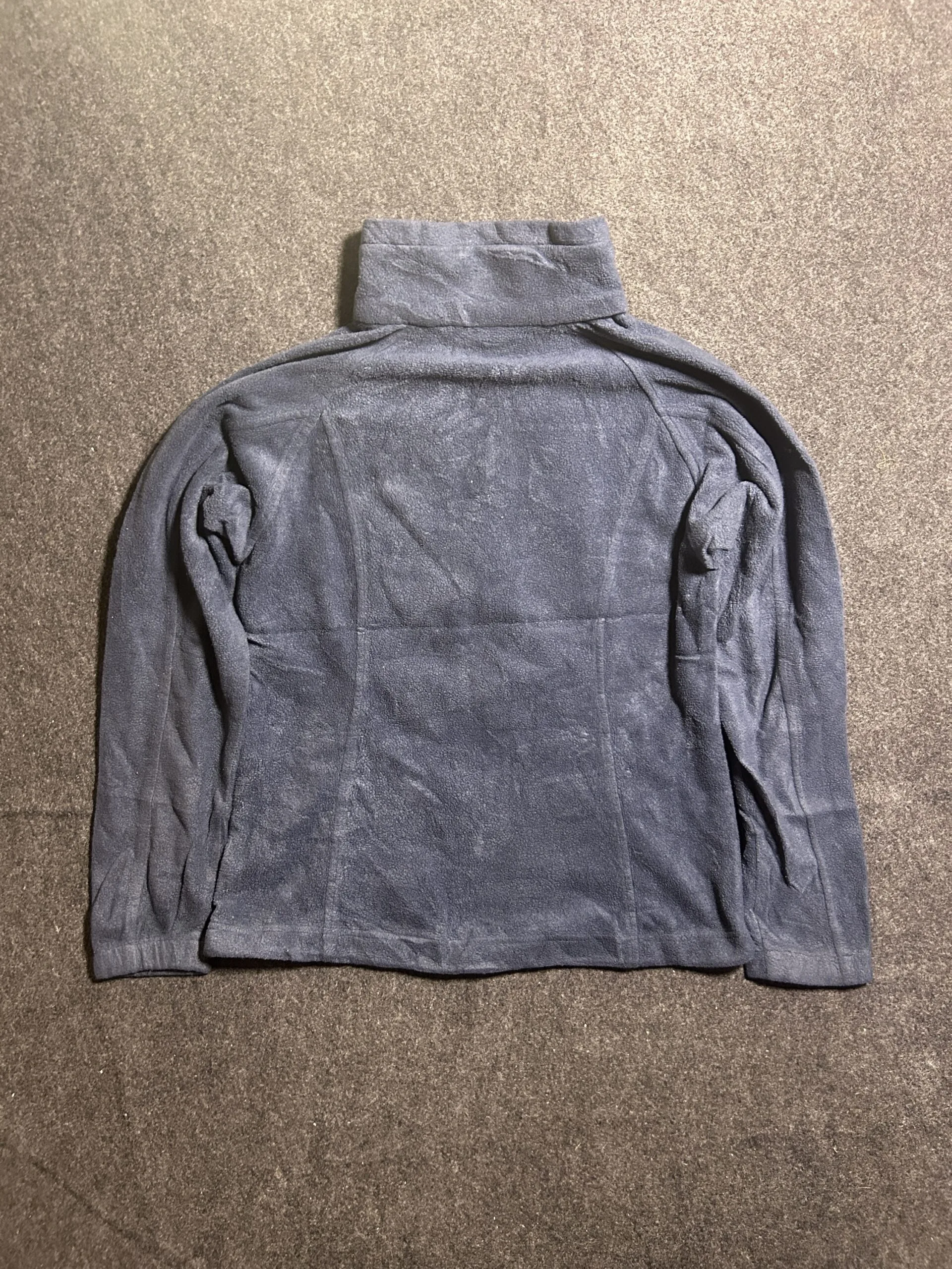 Columbia Full Zip Fleece Navy Blue Outdoor Winter Jacket | Unisex | S