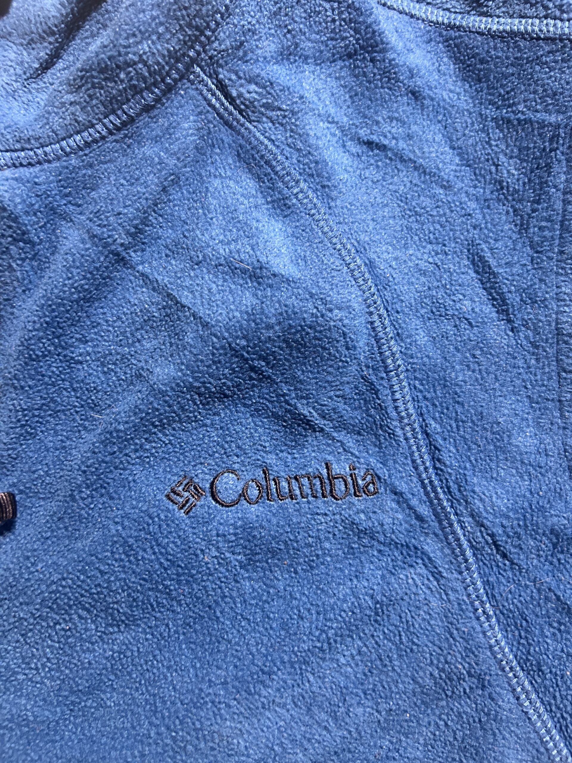 Columbia Full Zip Fleece Vest Blue 2XL Outdoor Gilet Jacket | Unisex