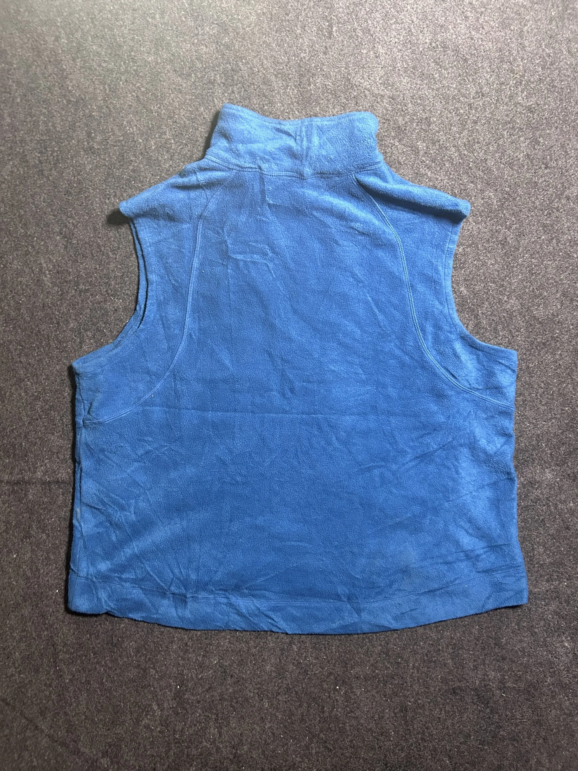 Columbia Full Zip Fleece Vest Blue 2XL Outdoor Gilet Jacket | Unisex