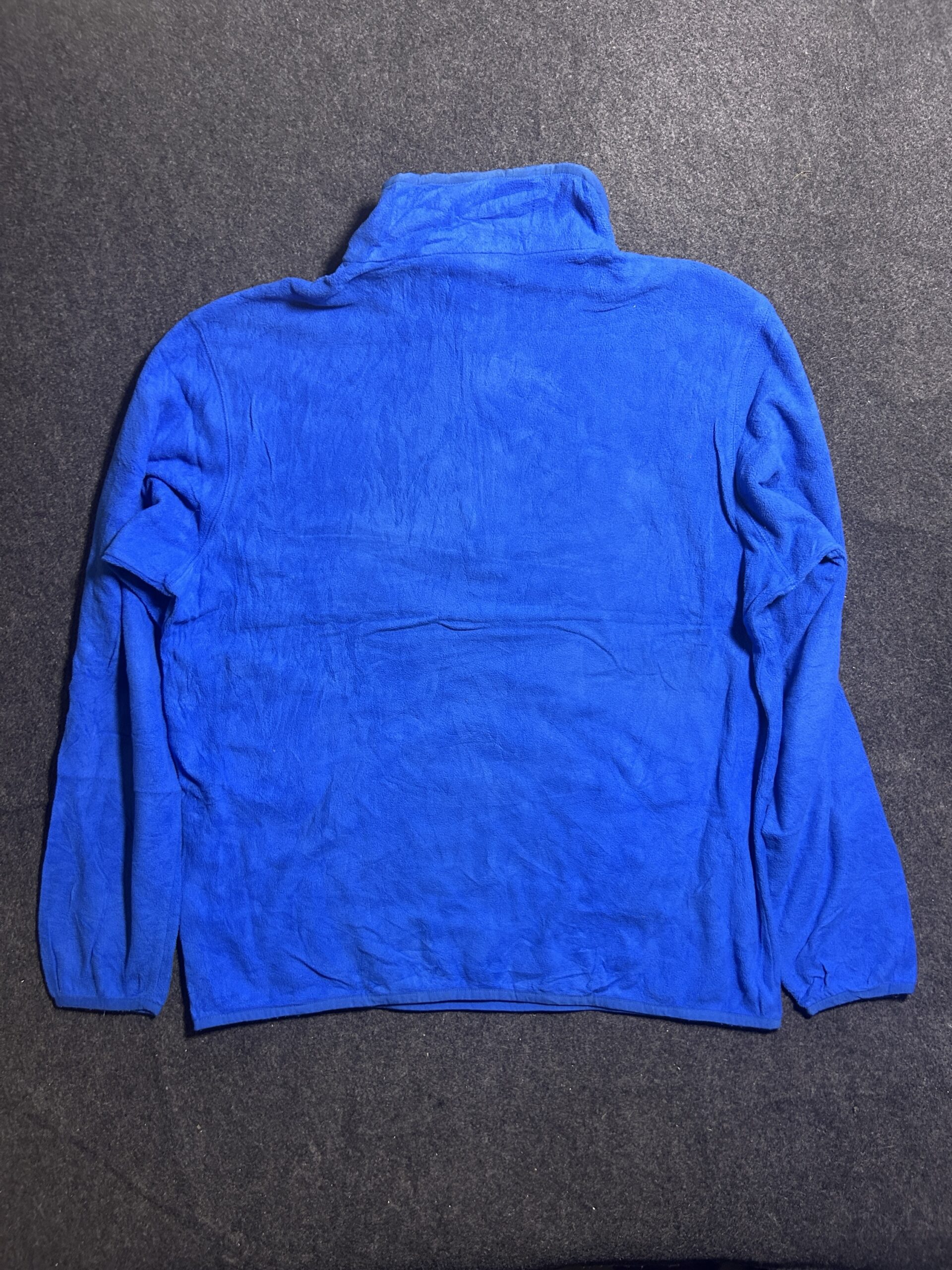 Columbia Polartec Blue Quarter Zip Fleece Pullover Jacket Size XL