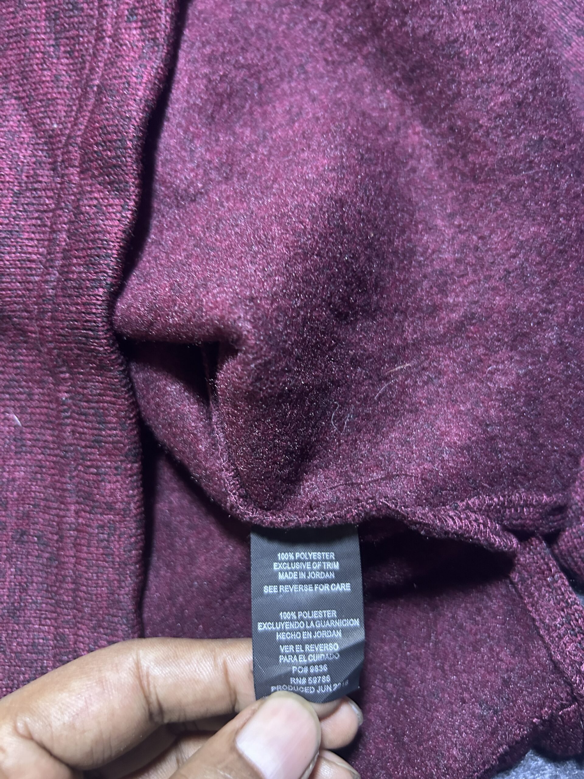 Beverly Hills Polo Club Men’s Maroon Quarter Zip Fleece Sweater XL