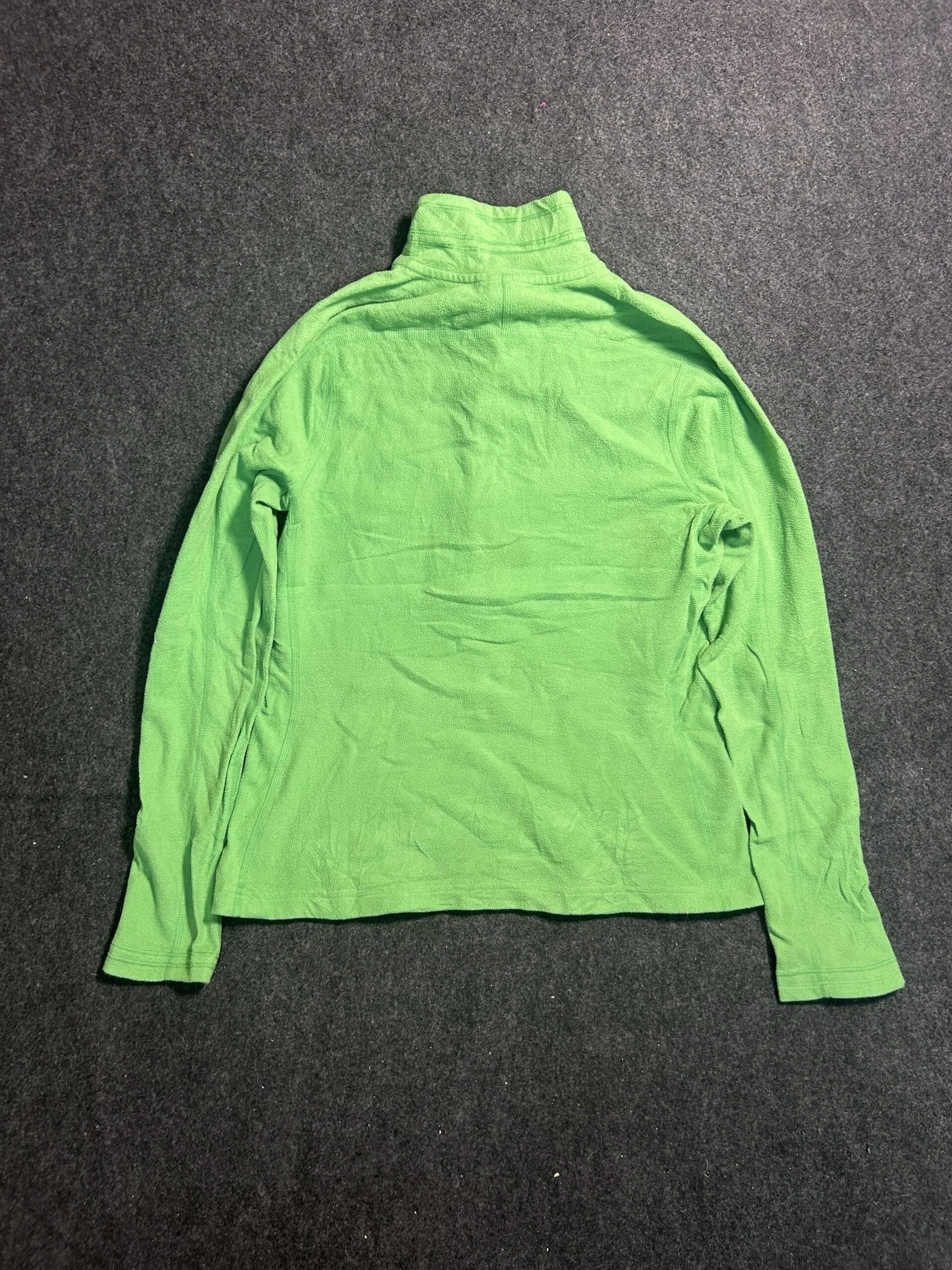 The North Face Women’s Green Fleece Quarter Zip Sweatshirt | S