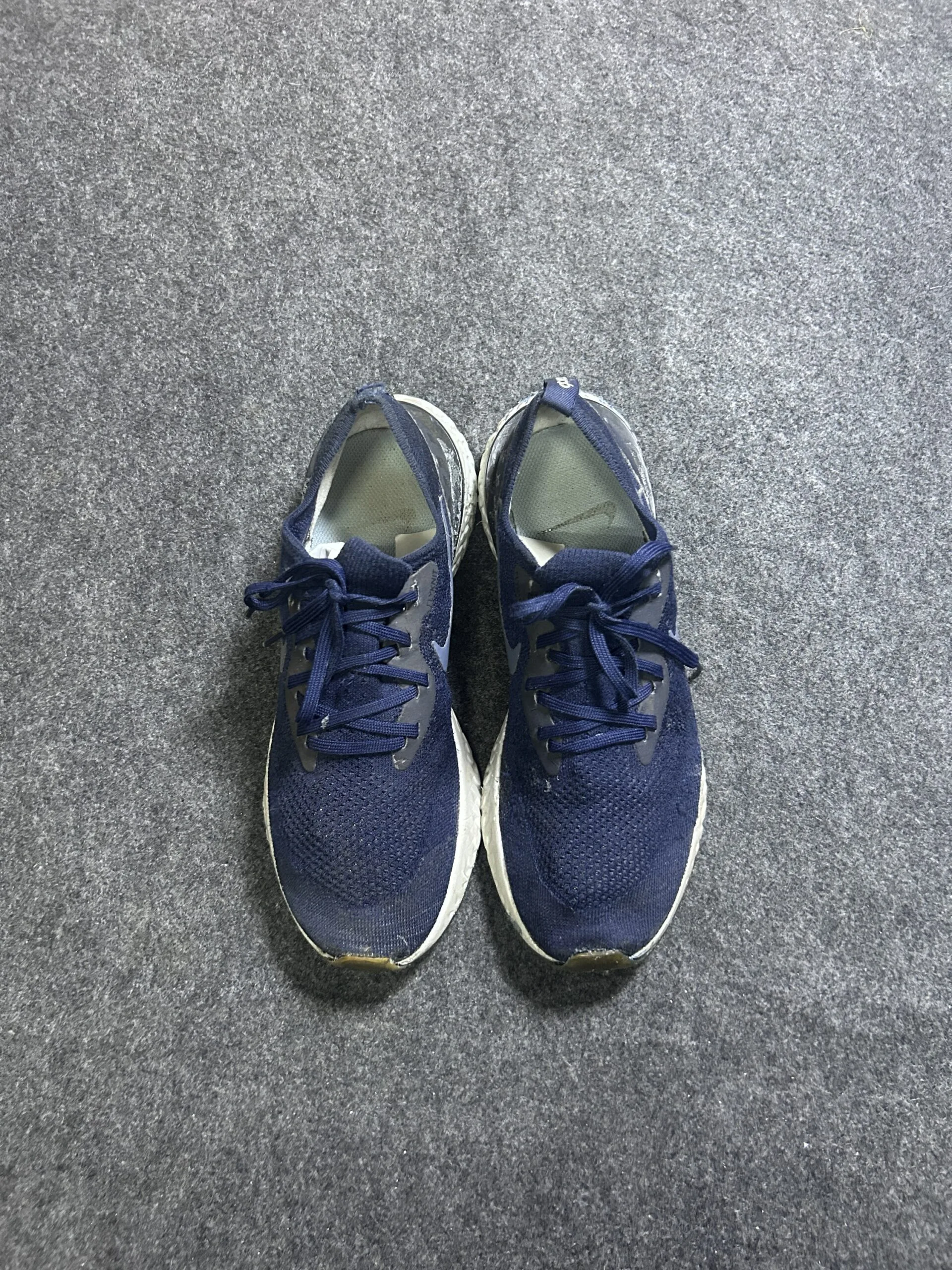 Nike Epic React Flyknit Running Shoes Navy Blue UK 8