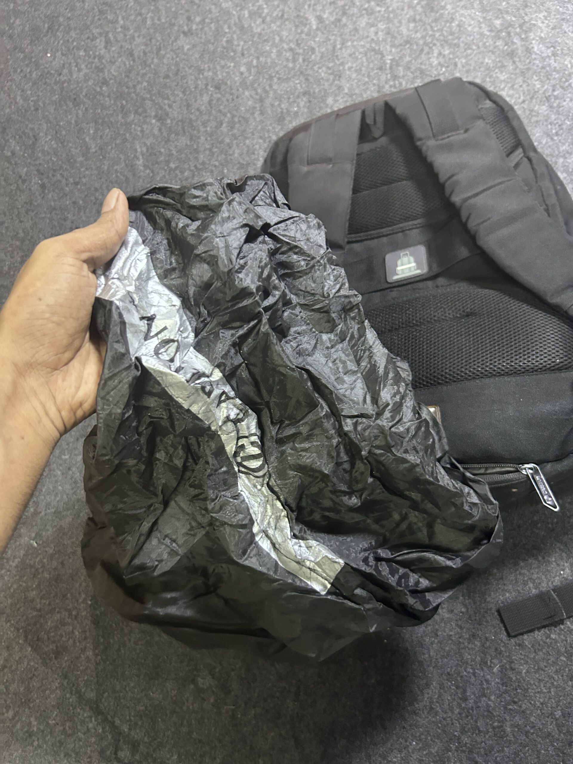 Carlton Dorset Secure Laptop Backpack Jet Black