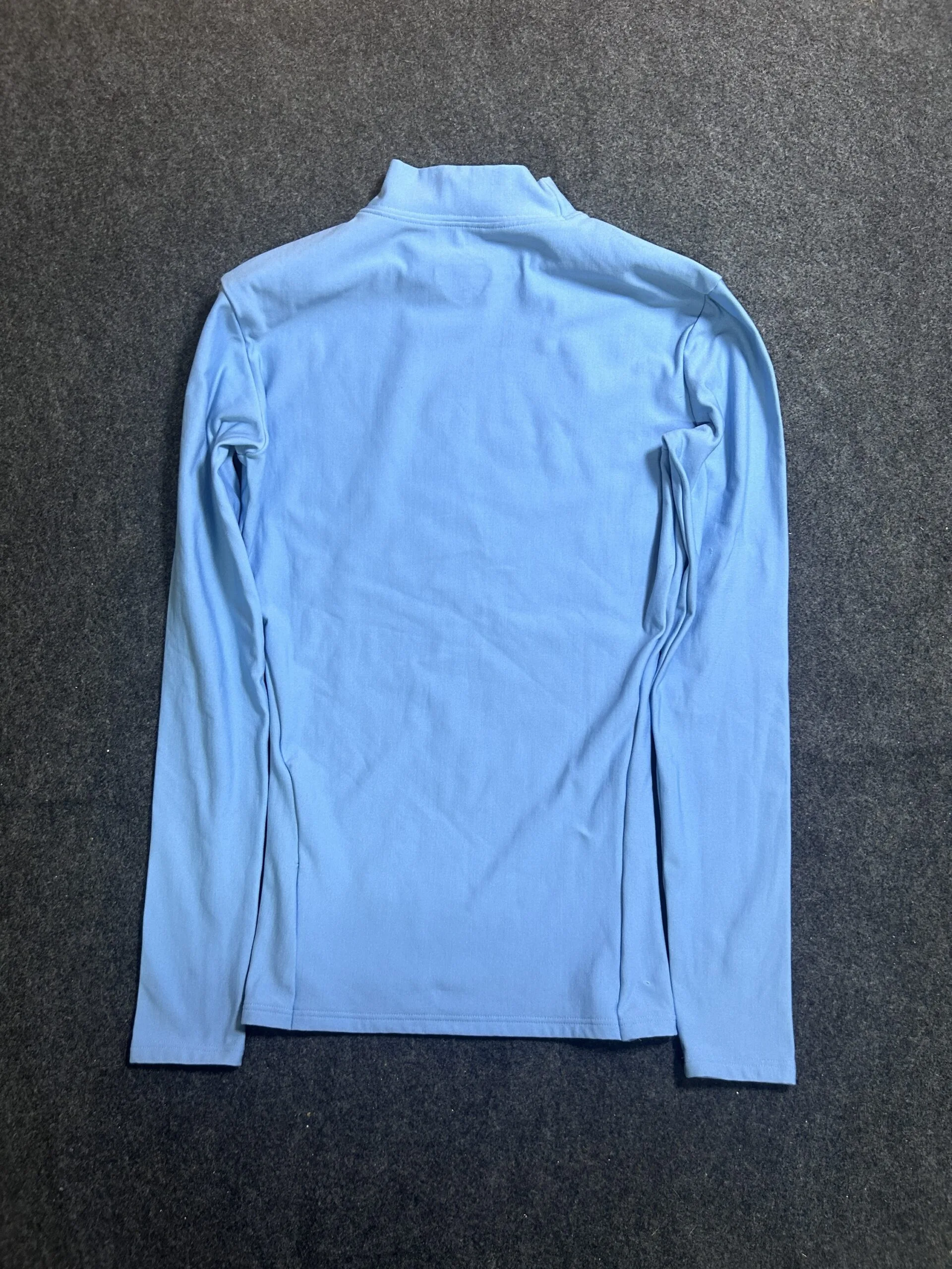 Under Armour Blue Mock Neck Compression Base Layer Top | XS