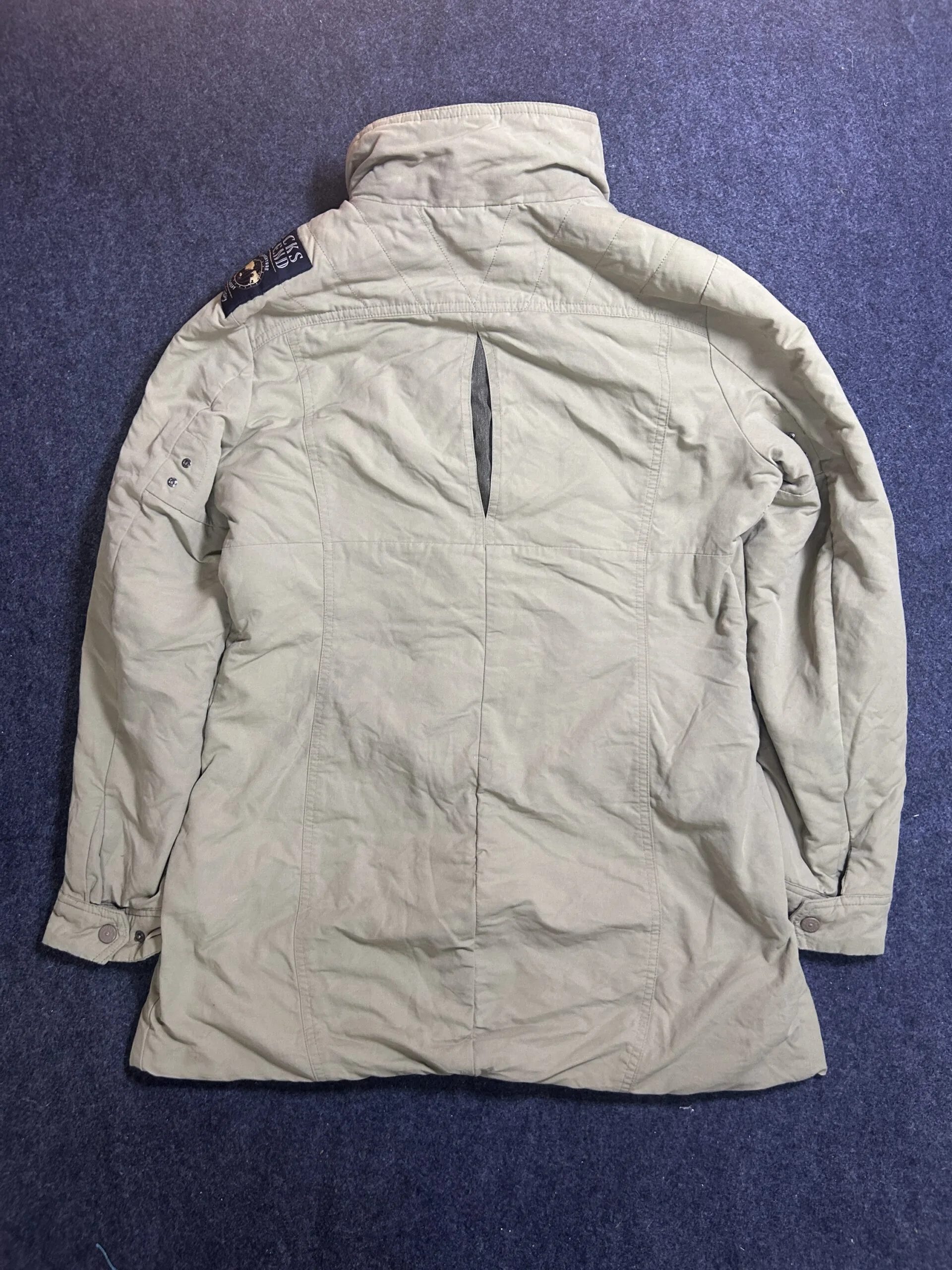 Black Yak Unisex Padded Winter Jacket Outdoor Utility Coat | M