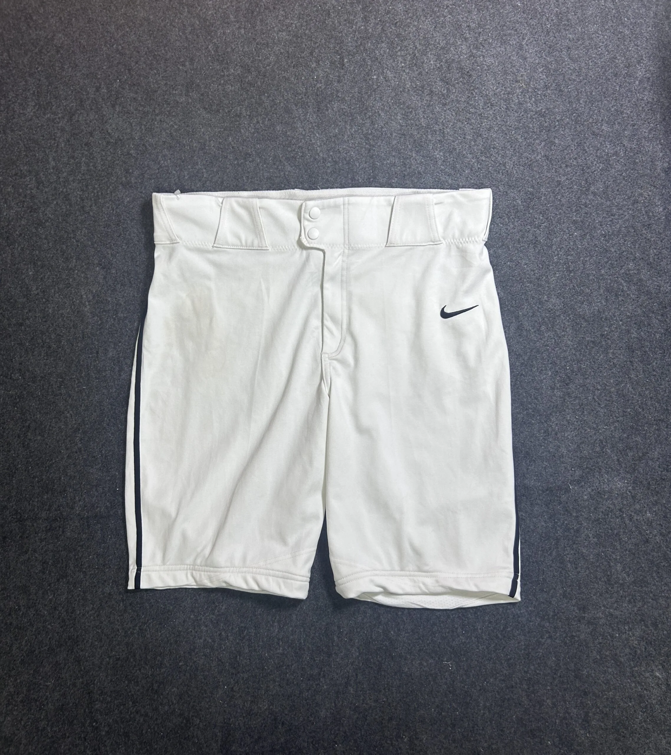 Nike Team Engineered Athletic Shorts White Large