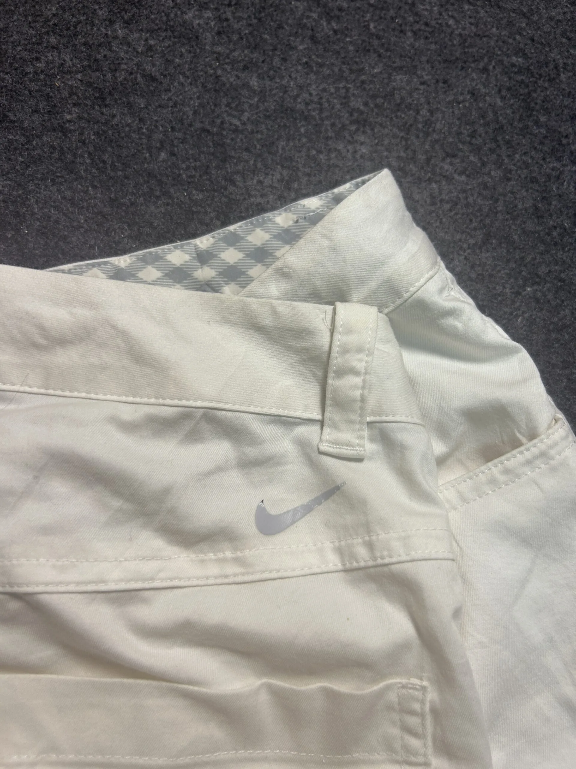 Nike Golf Dri-FIT White Performance Pants Unisex Waist 32