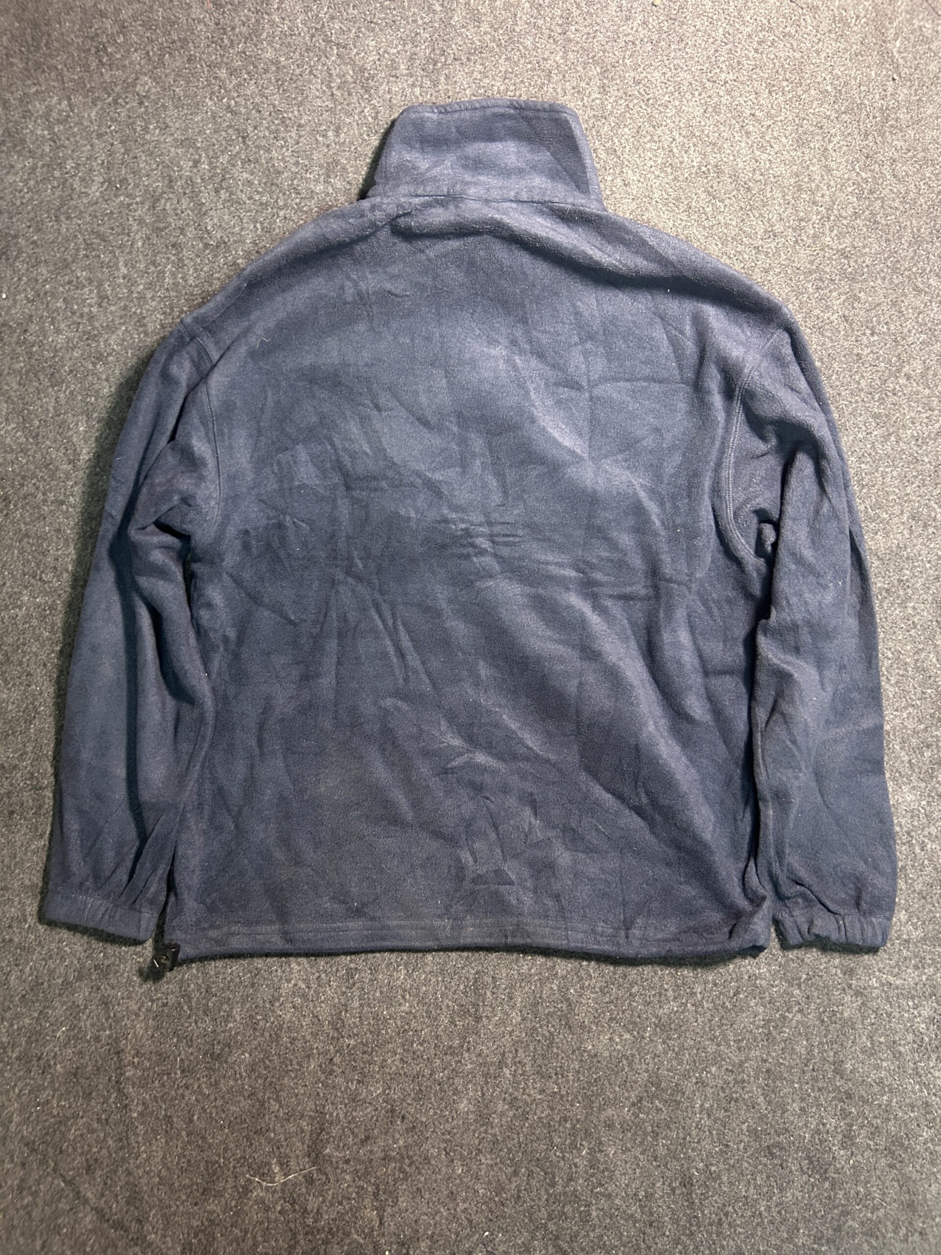 Columbia Navy Blue Half Zip Men’s Fleece Sweater XL
