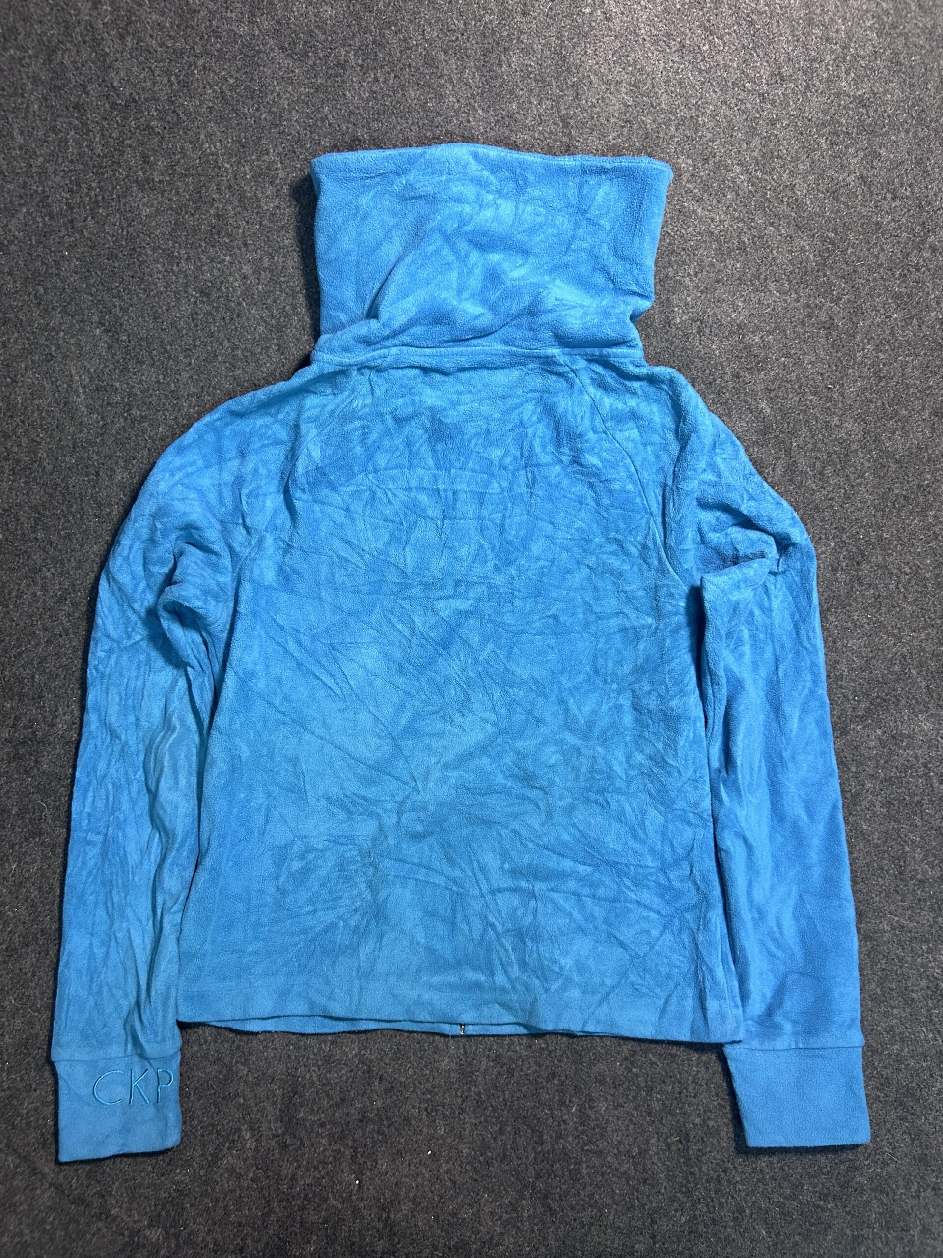 Calvin Klein Performance Women’s Blue Full Zip Fleece Jacket