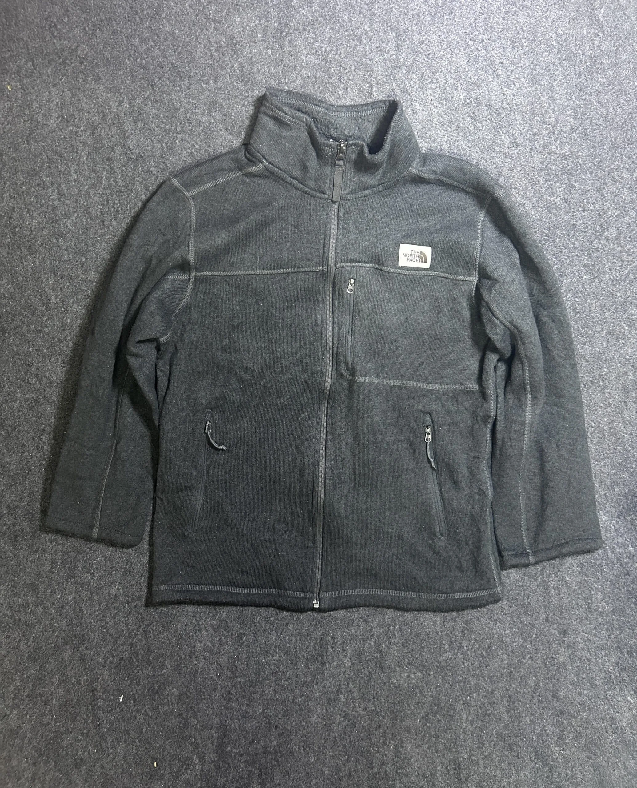 The North Face Black Full Zip Fleece Jacket Men’s Medium